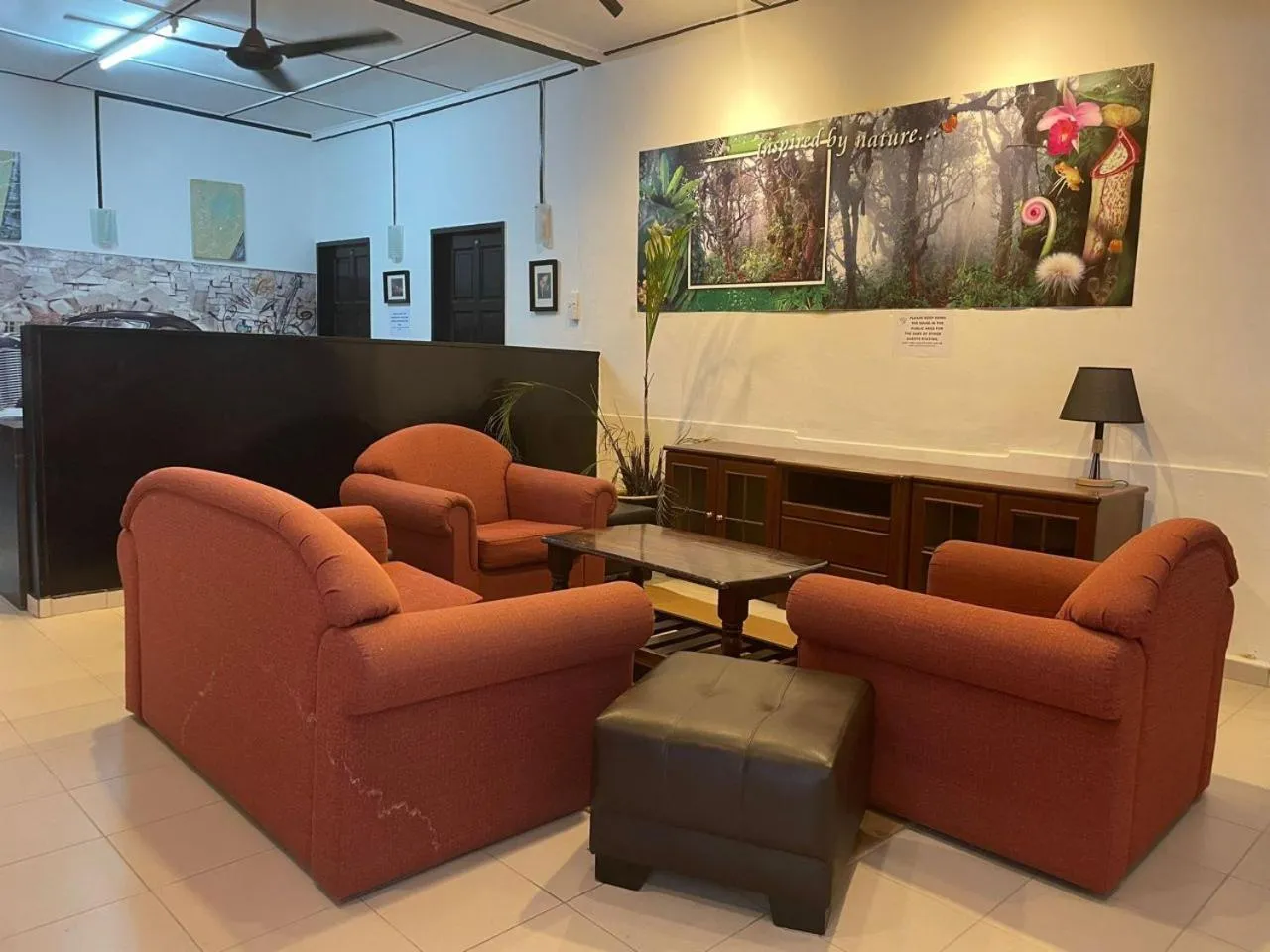 Seating area in Vintage Guesthouse