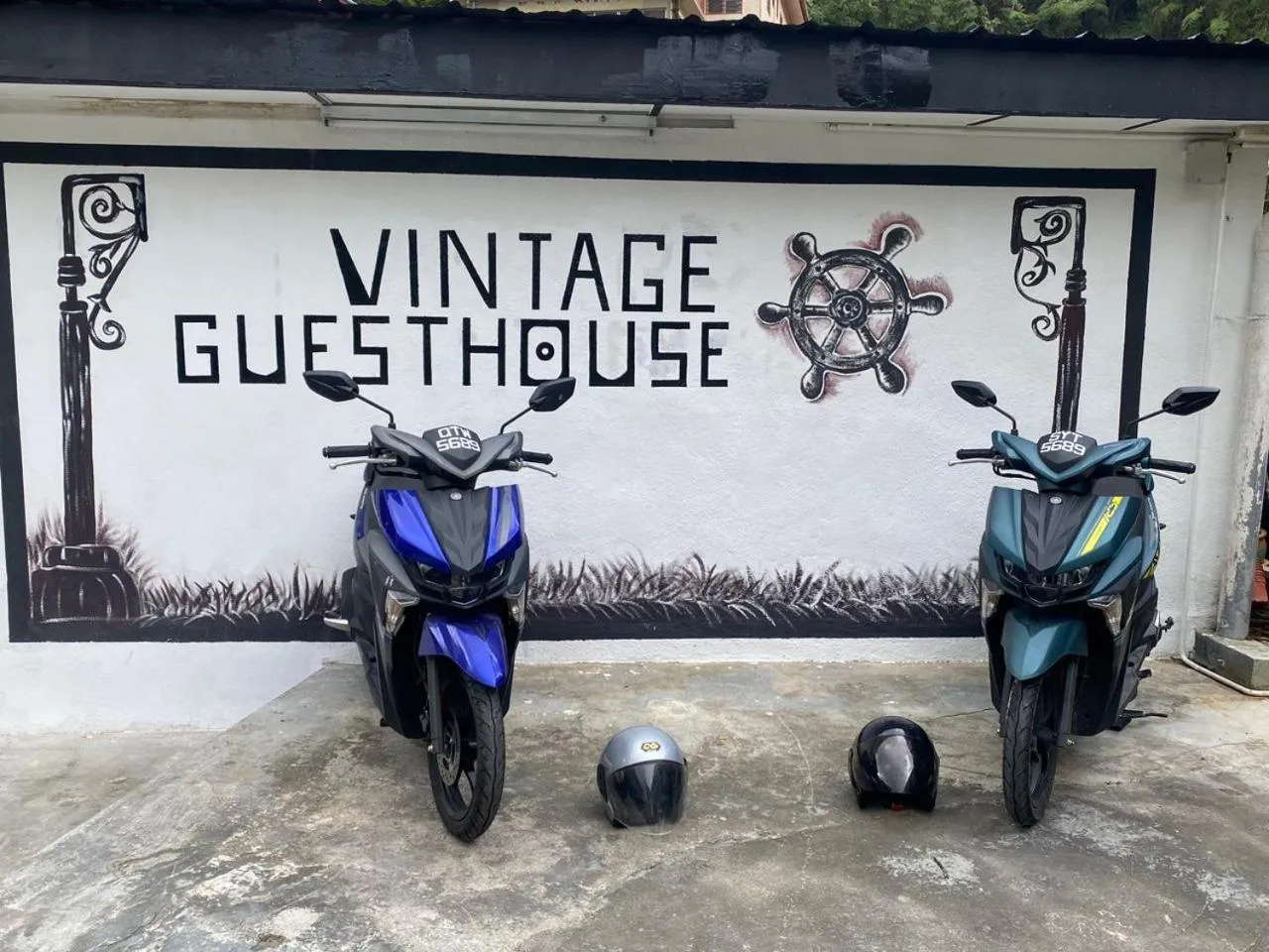 Area and facilities in Vintage Guesthouse