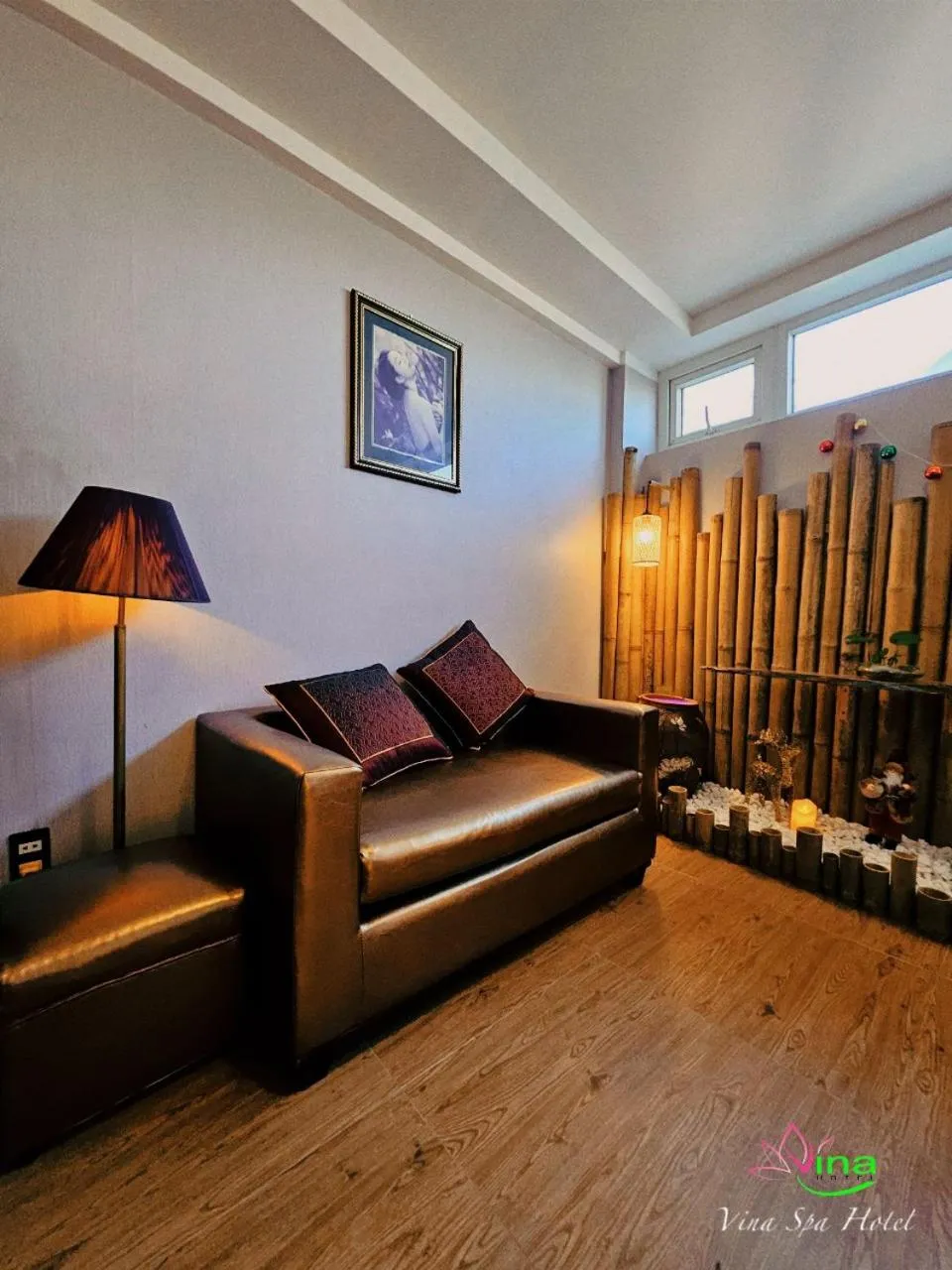 Living room in Việt Nam Hotel