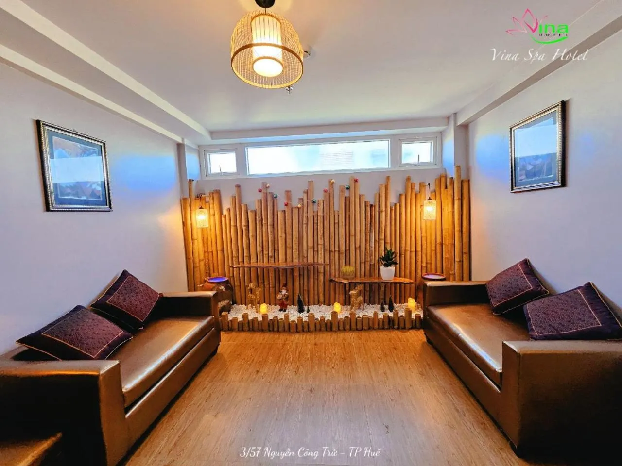 Living room in Việt Nam Hotel