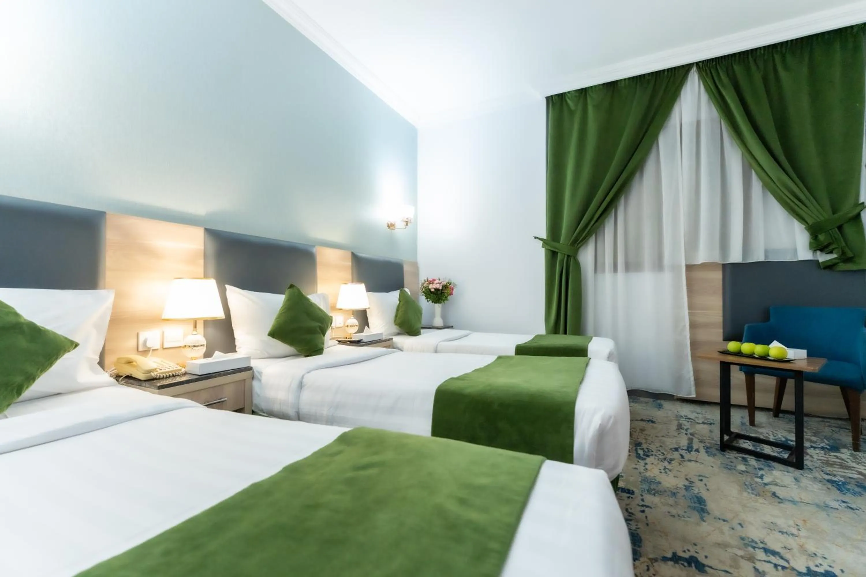 Bed in Hayah Al Masi Hotel