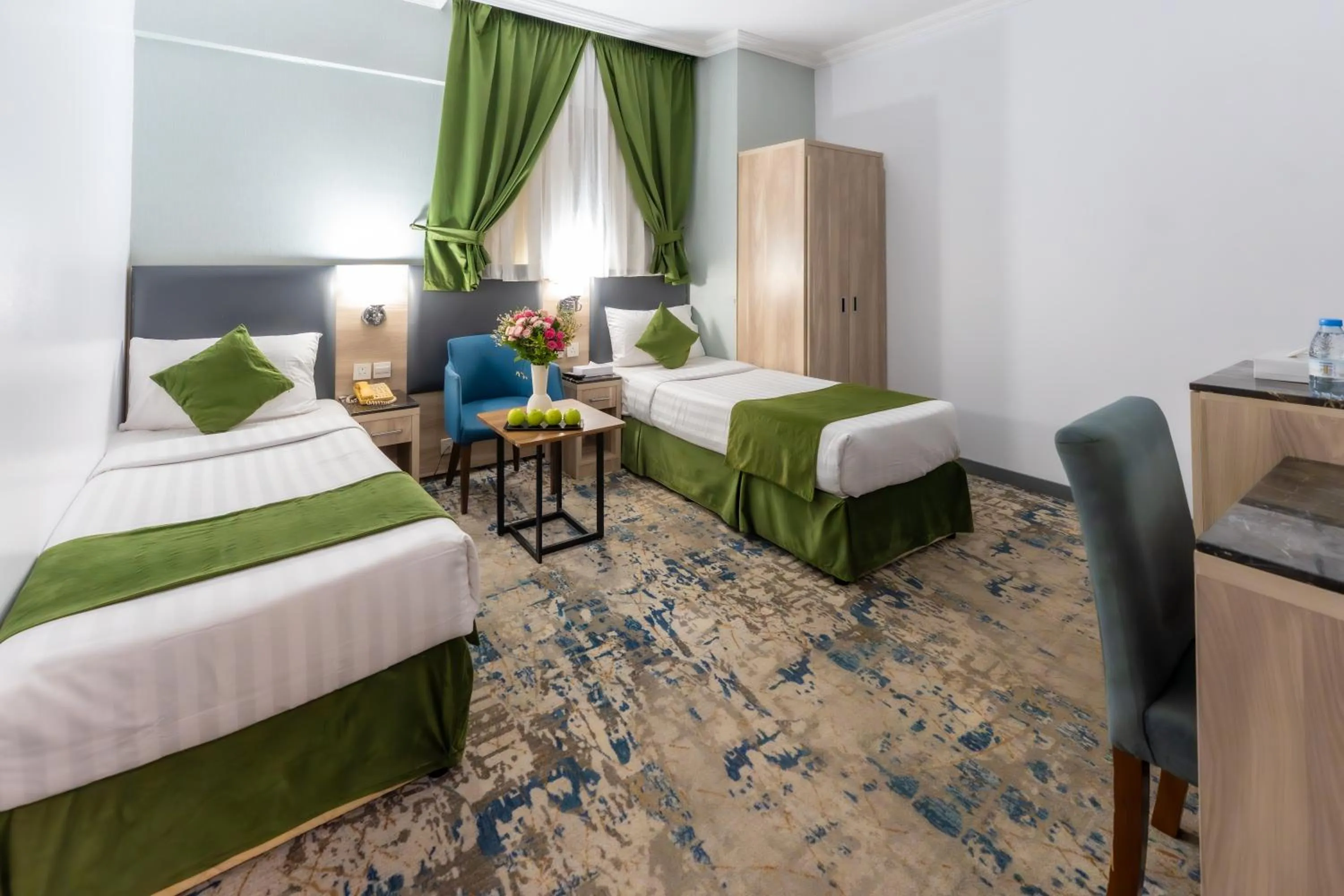 Bed in Hayah Al Masi Hotel