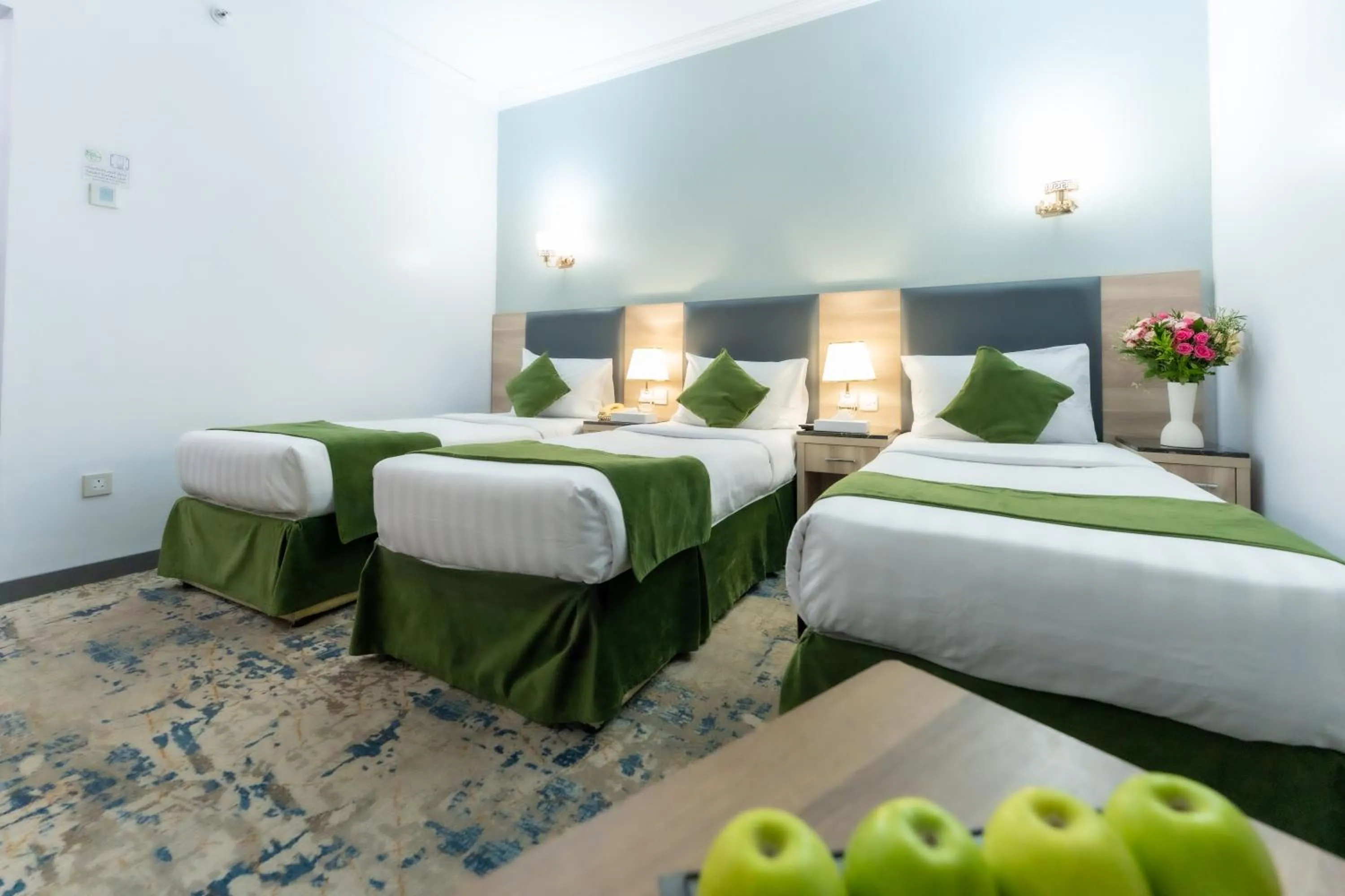 Bed in Hayah Al Masi Hotel