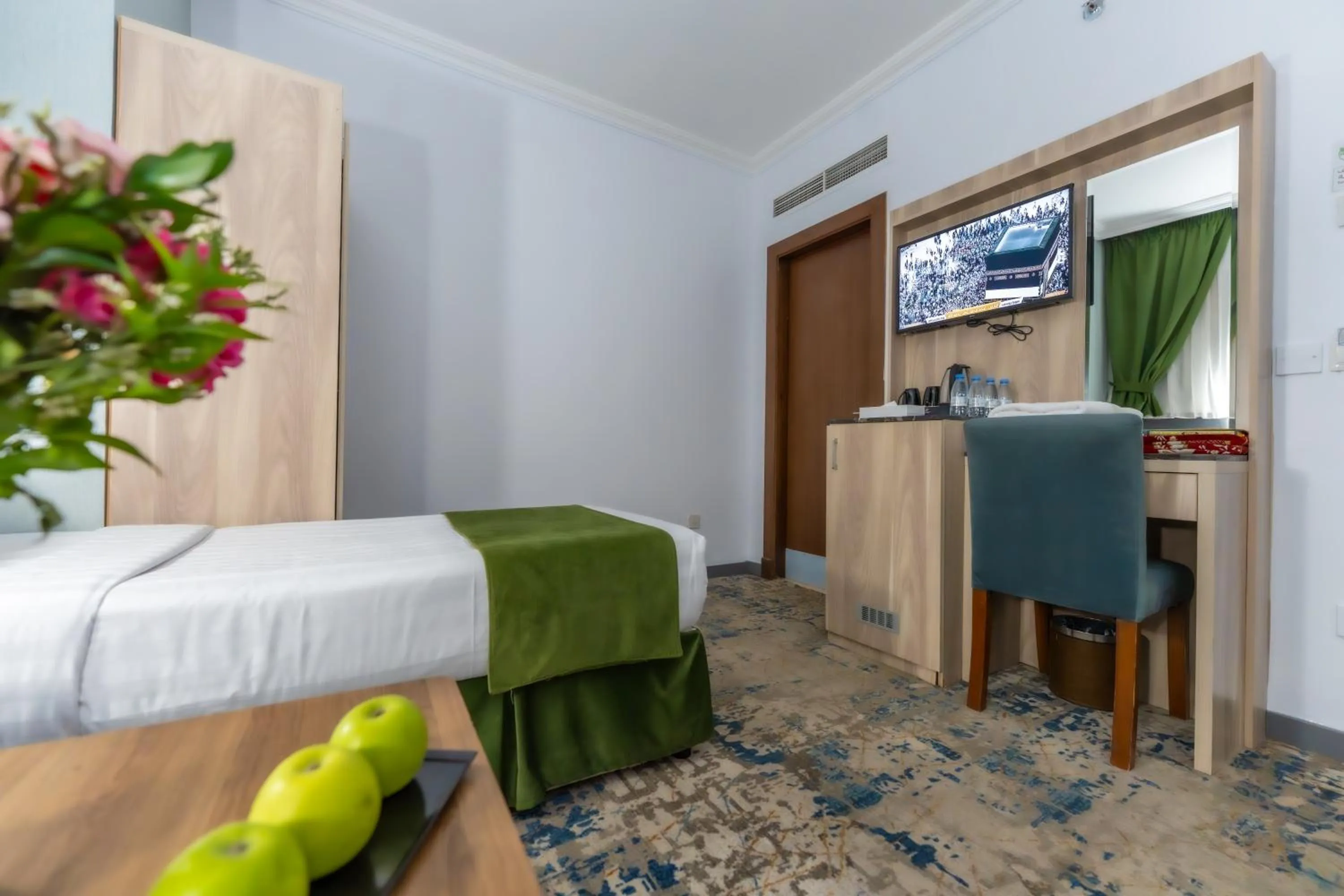 Bed in Hayah Al Masi Hotel