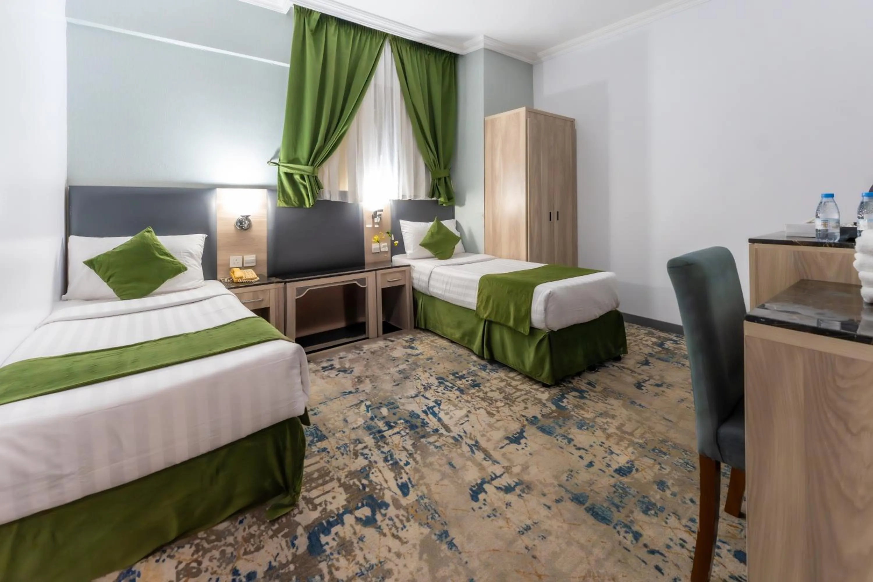 Bed in Hayah Al Masi Hotel