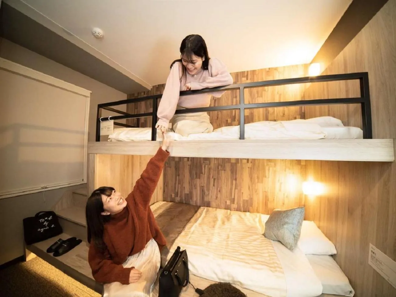 Photo of the whole room, Bed in Super Hotel Premier Namba Shinsaibashi Natural Hot Spring