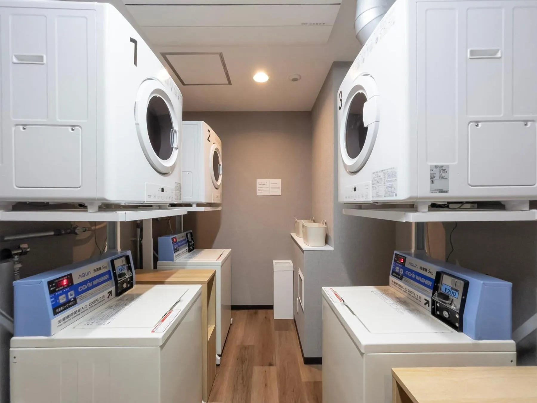 washing machine in Super Hotel Premier Namba Shinsaibashi Natural Hot Spring