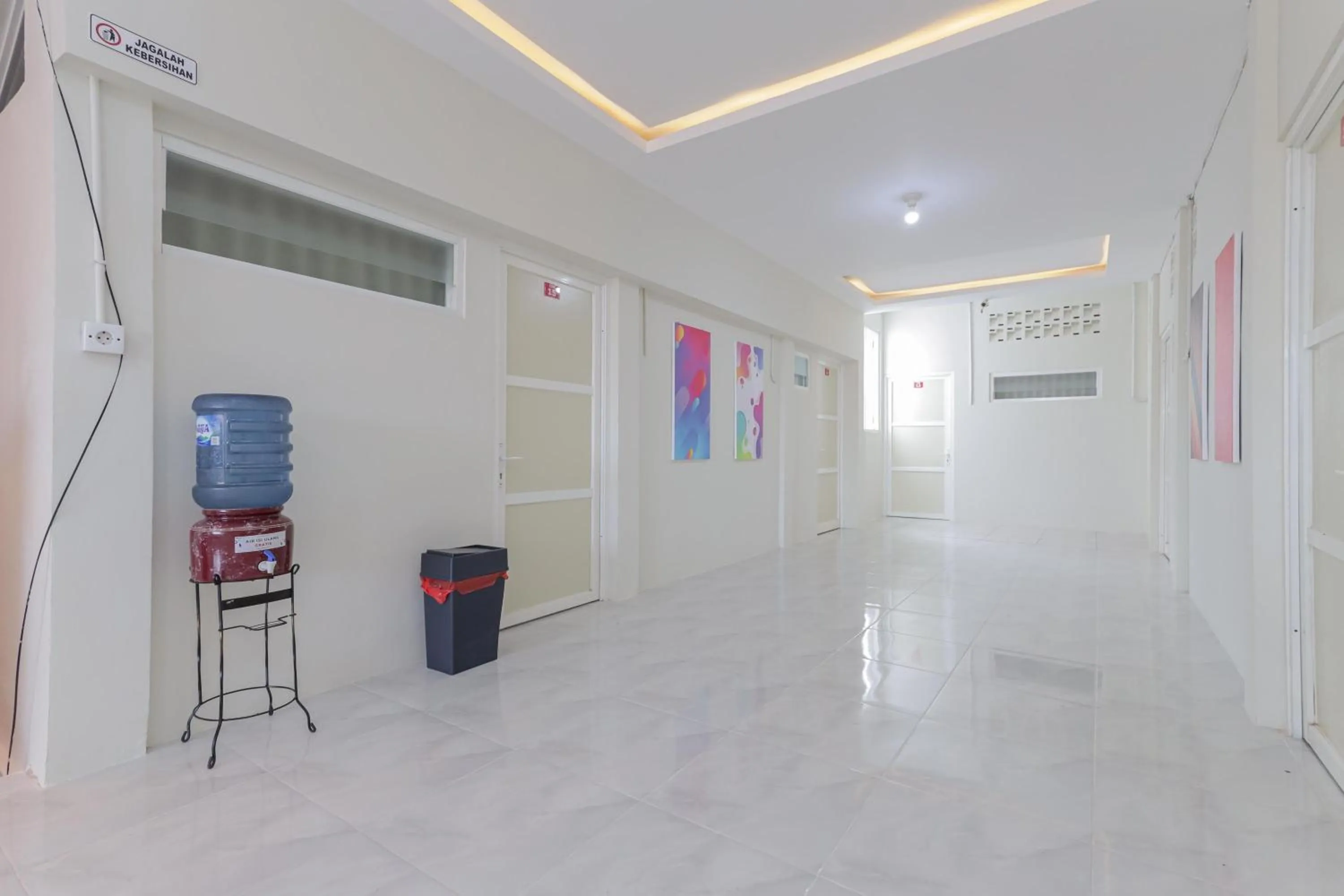 Floor plan in RedDoorz Syariah near GOR Bung Karno Nganjuk