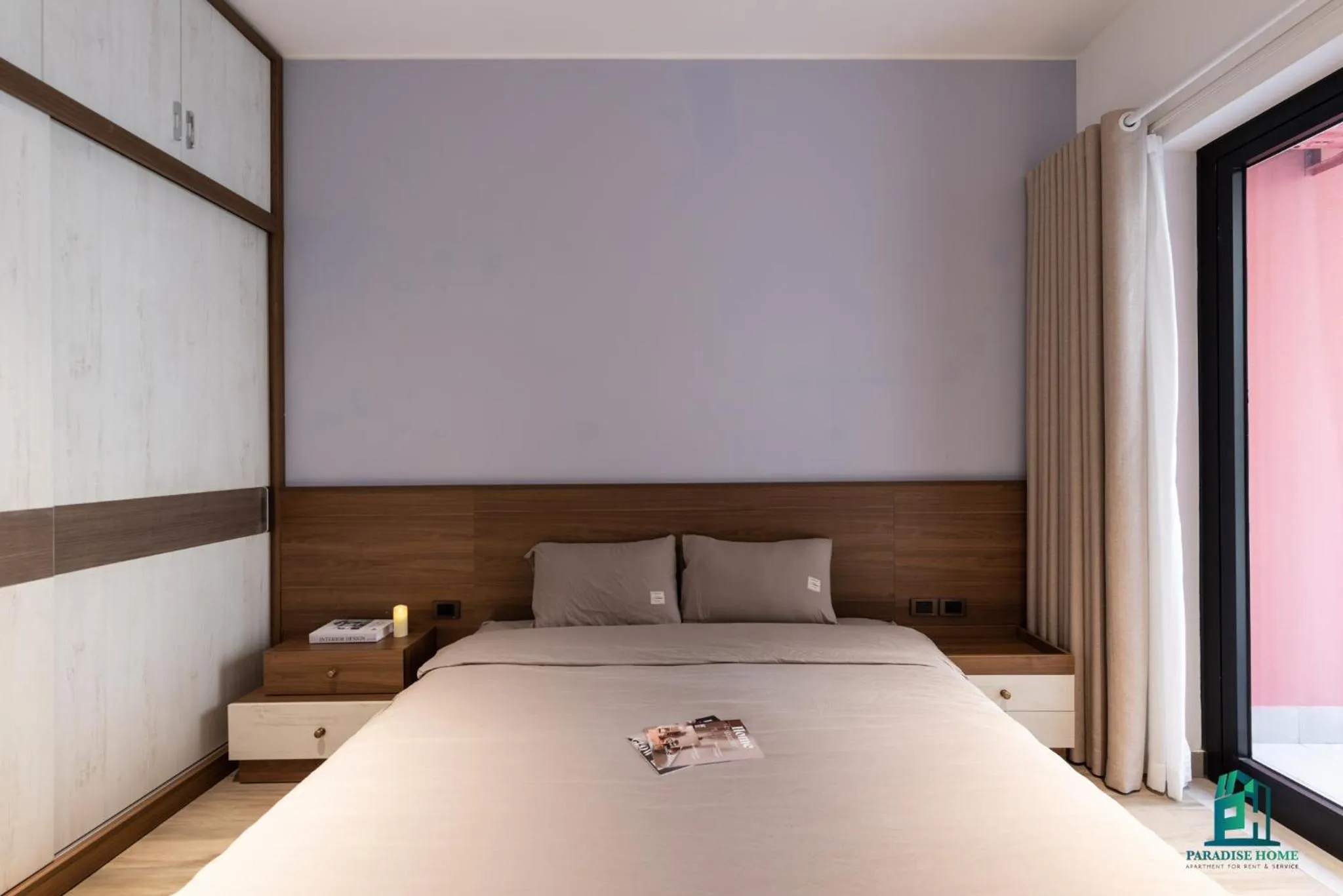 Bed in Luxe Paradise Residence 88 Tu Hoa