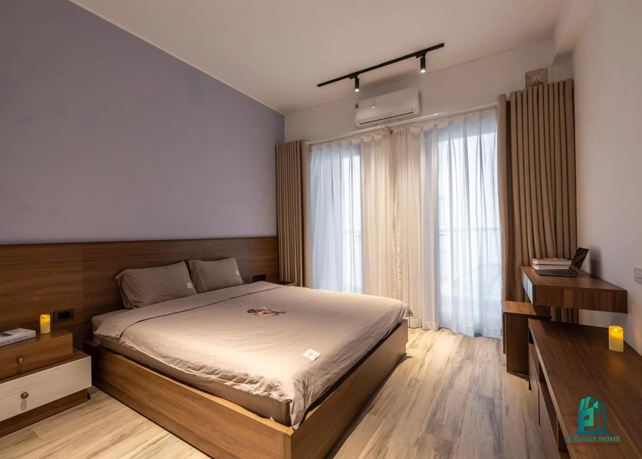 Bedroom, Bed in Luxe Paradise Residence 88 Tu Hoa