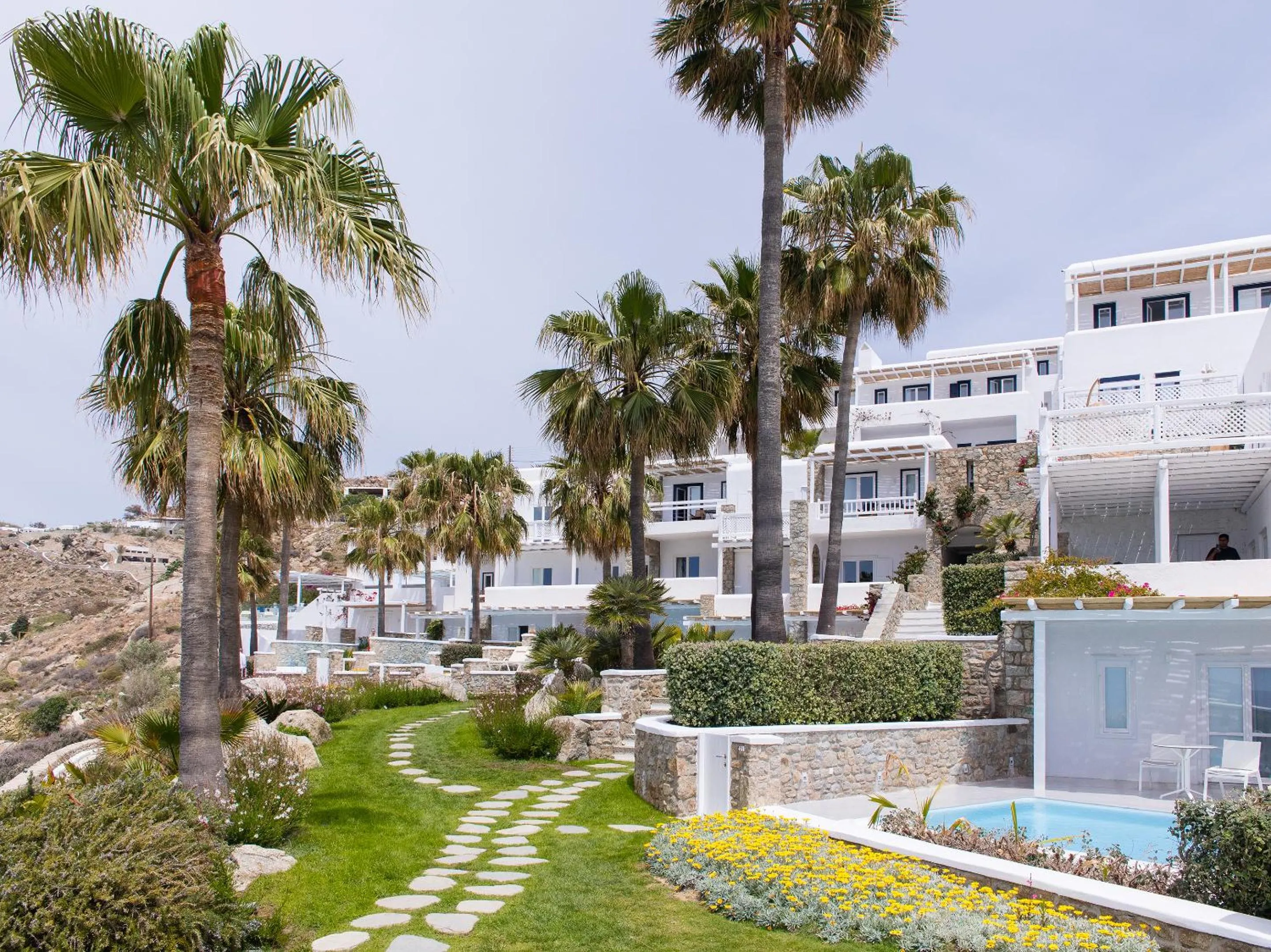 Property building in Mykonos Blu, A Grecotel Resort to Live