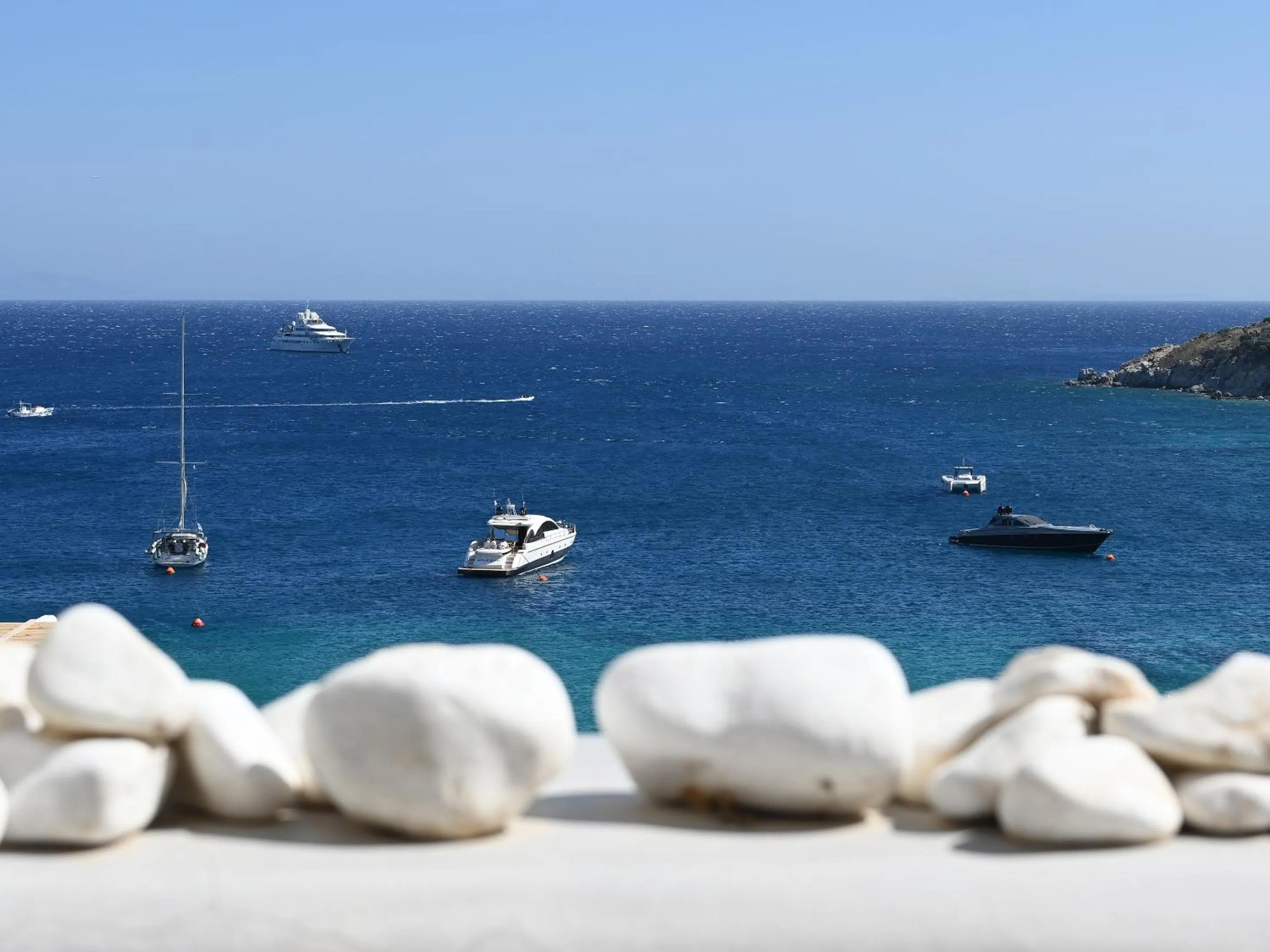 Sea view in Mykonos Blu, A Grecotel Resort to Live