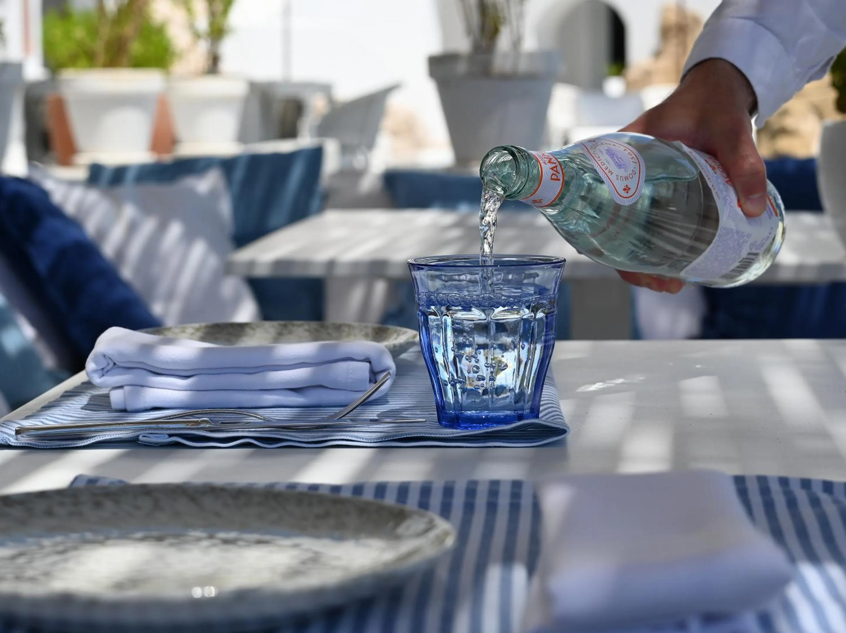 Restaurant/places to eat in Mykonos Blu, A Grecotel Resort to Live