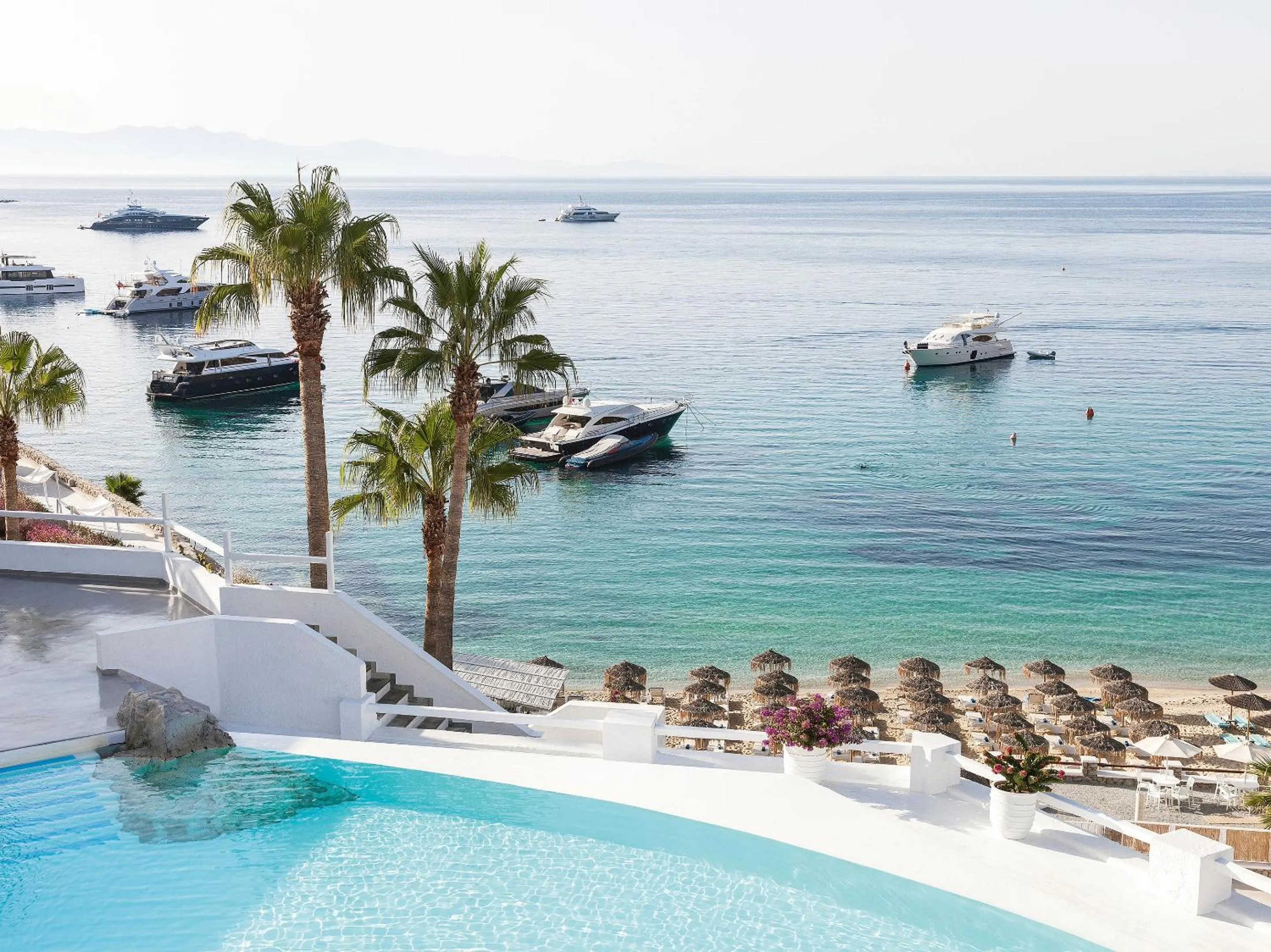 Beach in Mykonos Blu, A Grecotel Resort to Live