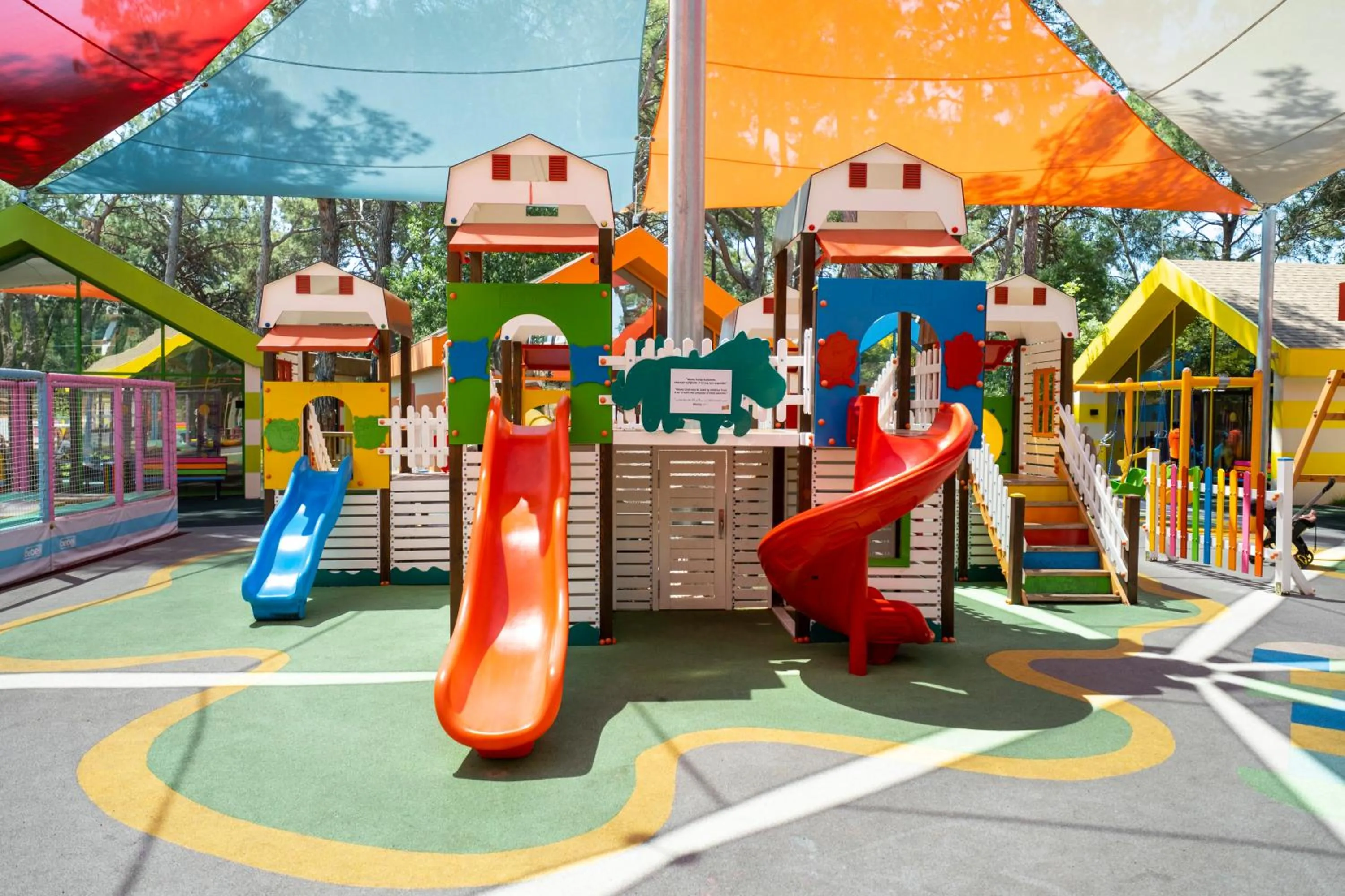 Children play ground in Wome Prime Hotel - Halal All Inclusive