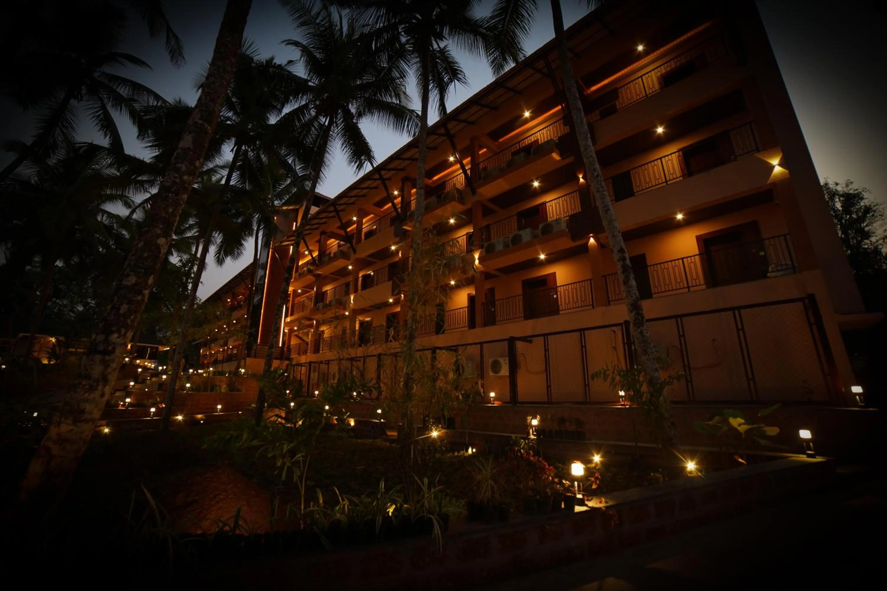 Property building in Aananda Wellness and Resorts