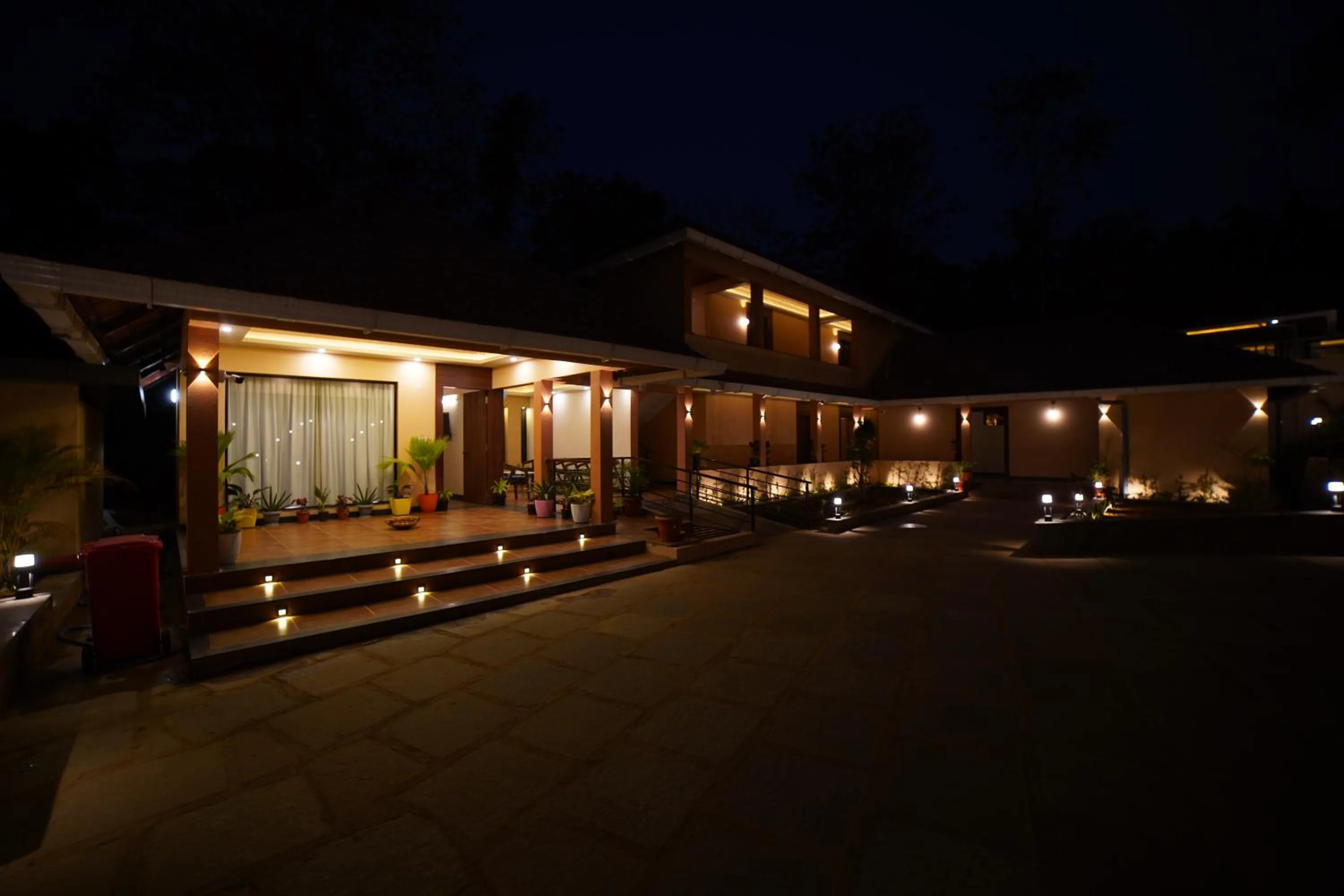 Property building in Aananda Wellness and Resorts