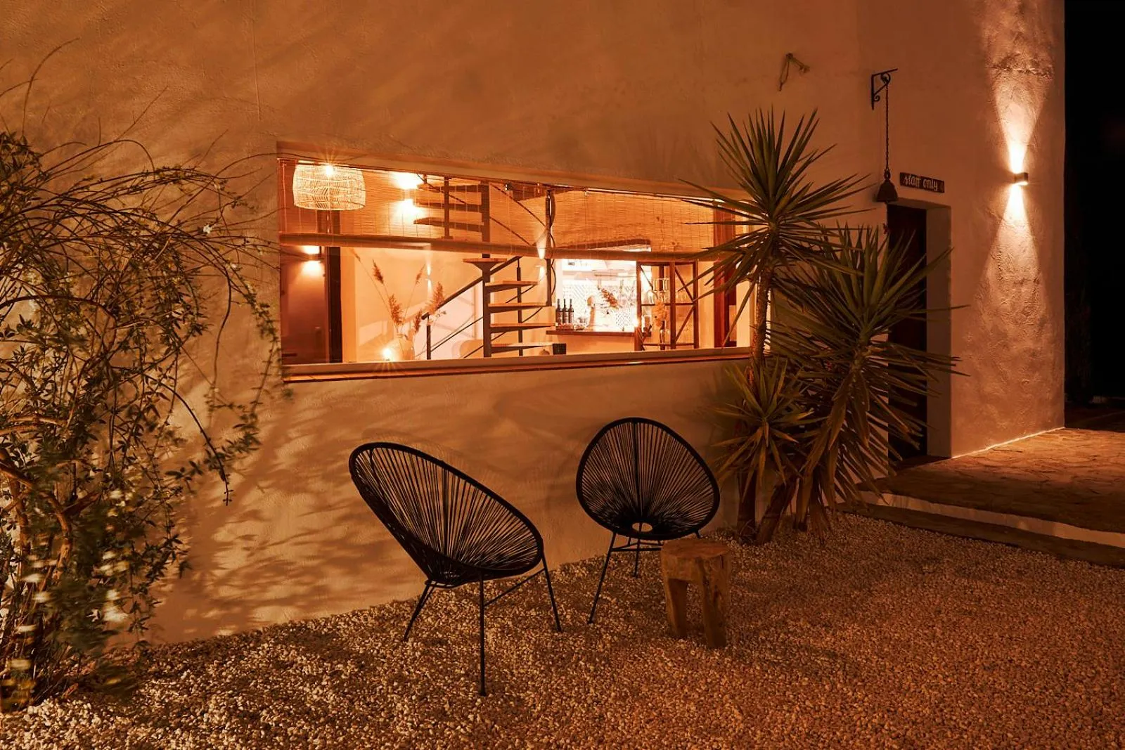 Patio in Finca las Calmas boutique hotel & retreats