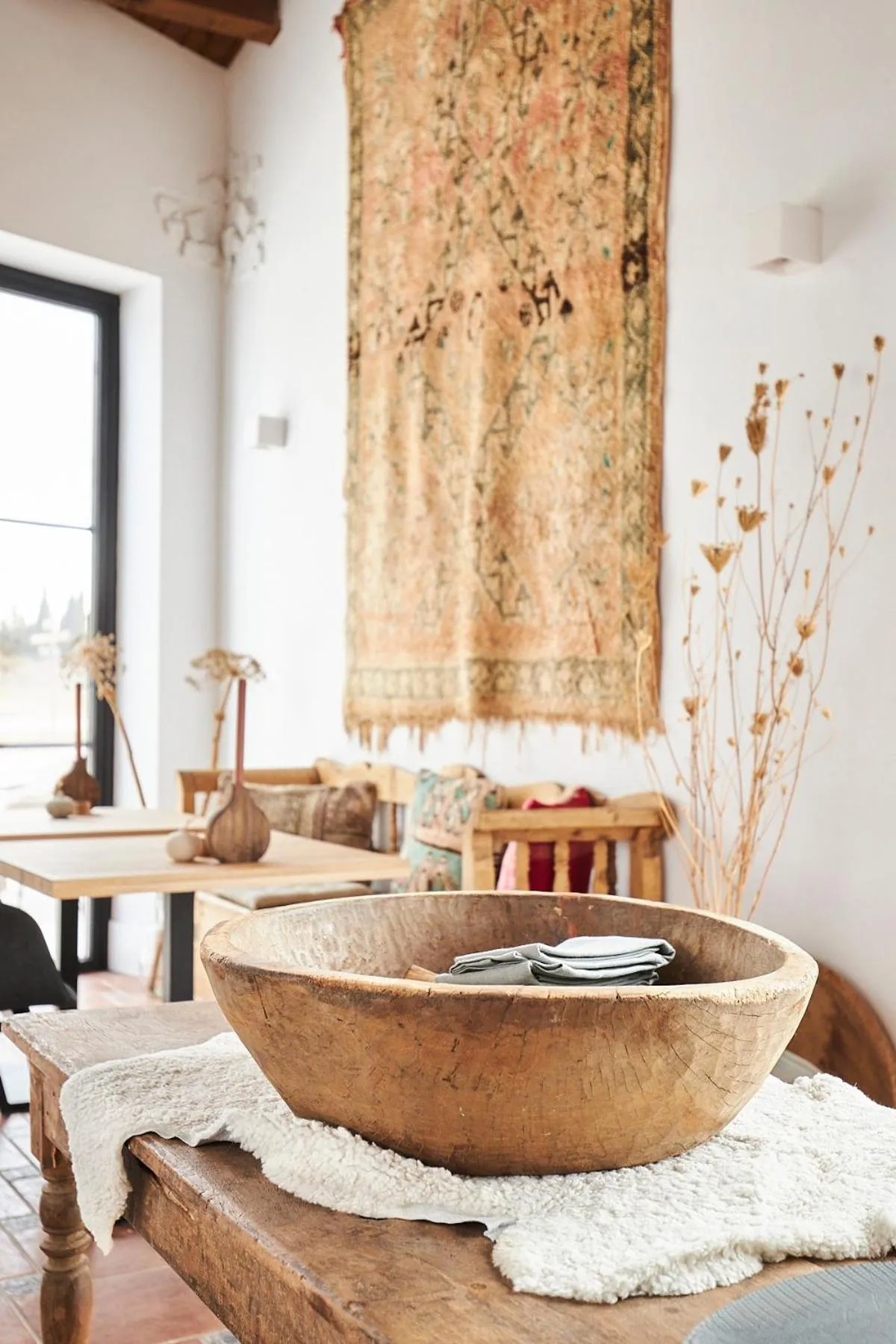 Restaurant/places to eat in Finca las Calmas boutique hotel & retreats