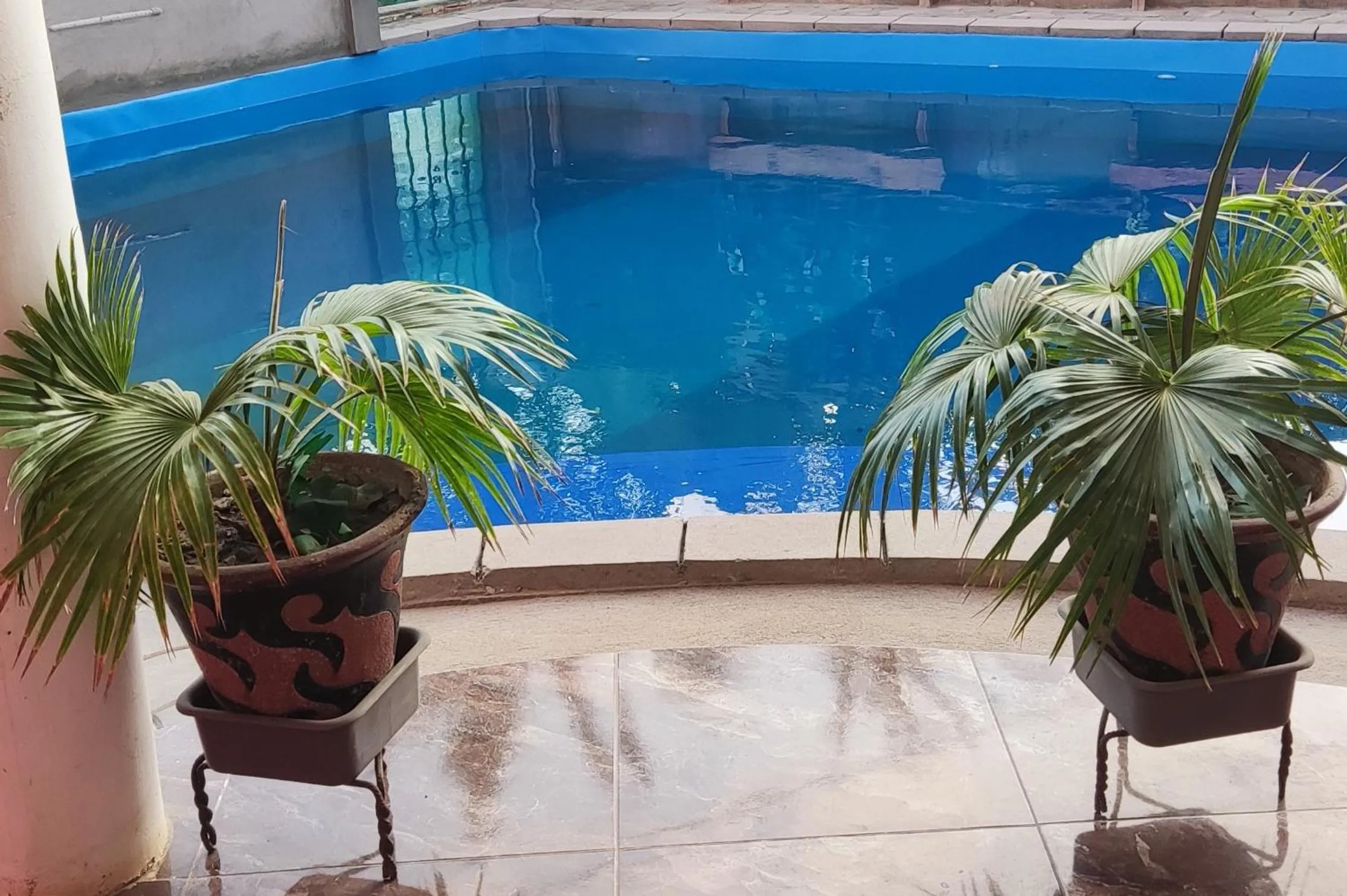 Swimming pool in Hary's Aparthotel
