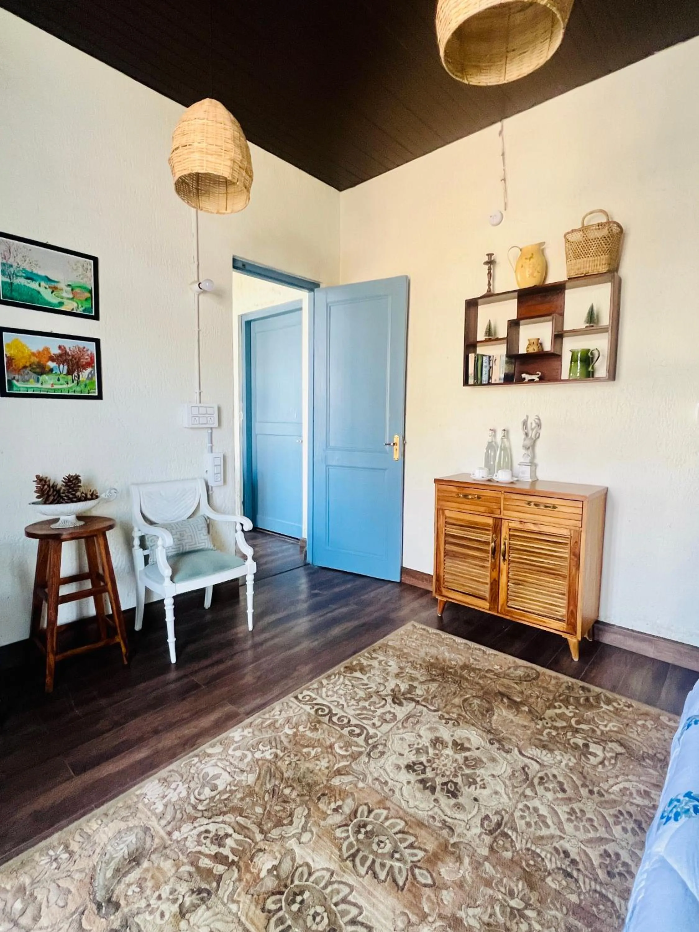 Bedroom in Faraway Cottages, Auli