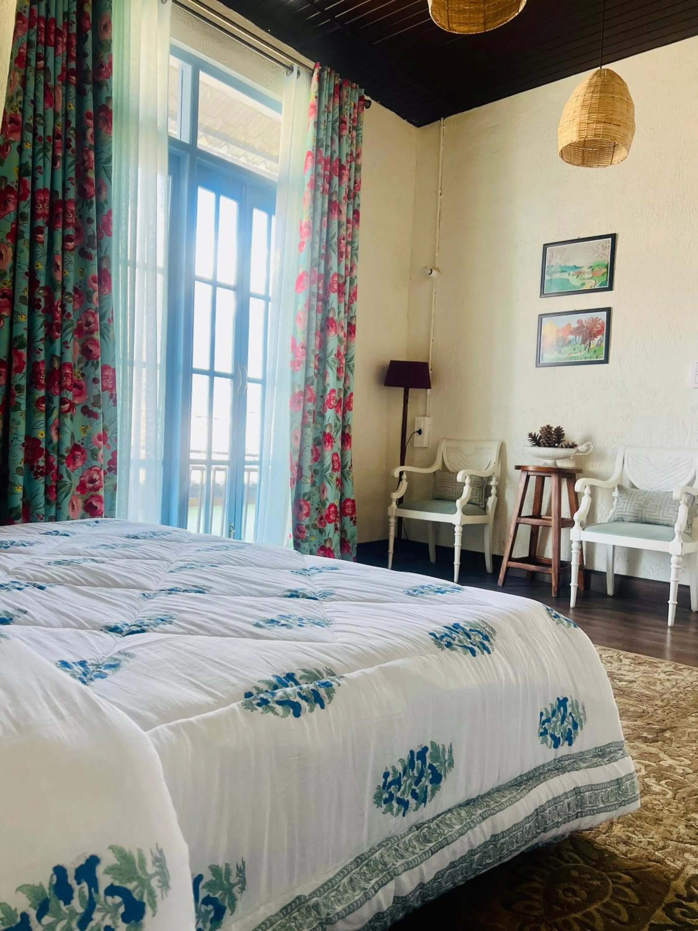 Bedroom, Bed in Faraway Cottages, Auli