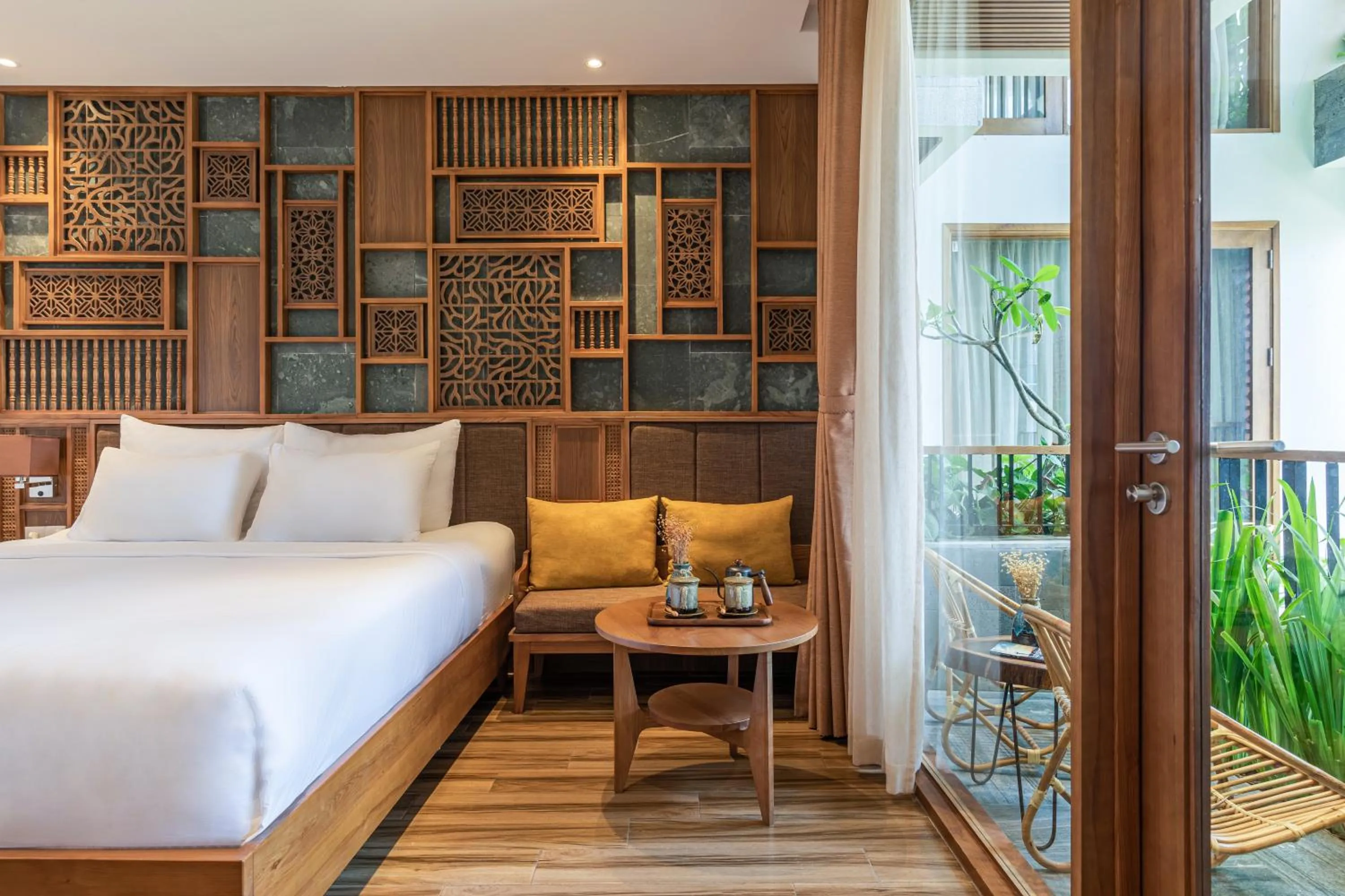Bed in Bonny Boutique Hotel Da Nang