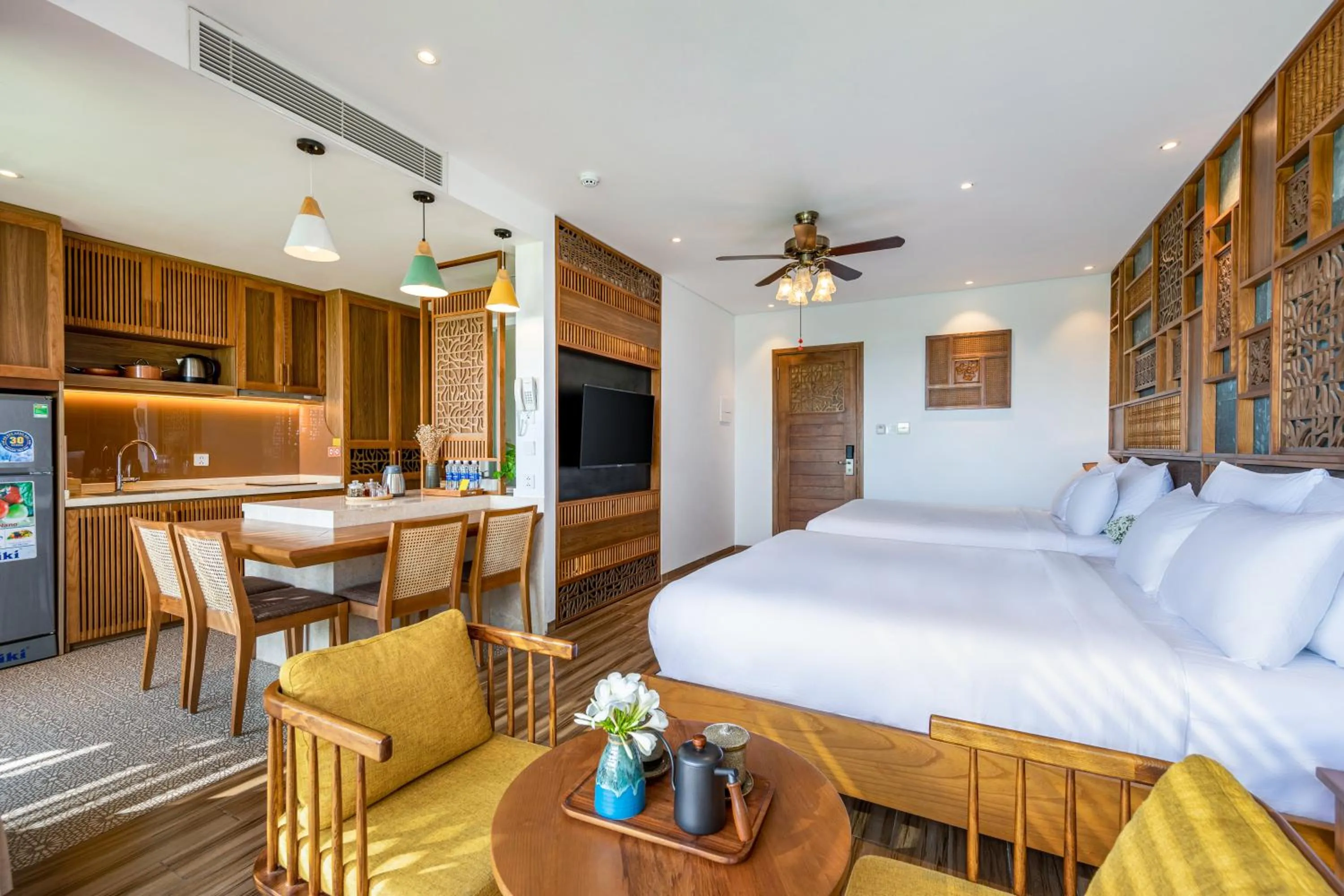 Photo of the whole room, Bed in Bonny Boutique Hotel Da Nang