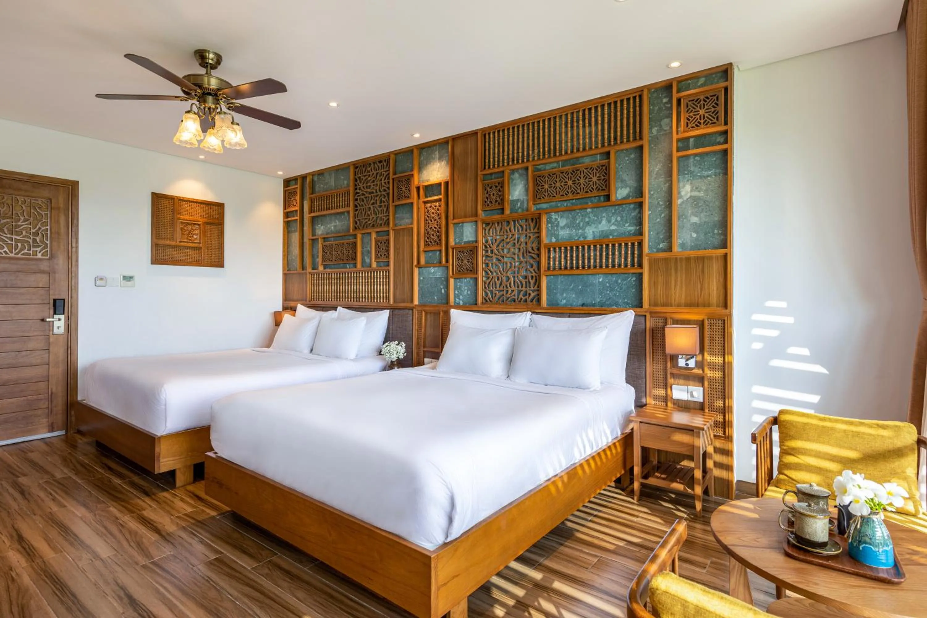 Bed in Bonny Boutique Hotel Da Nang
