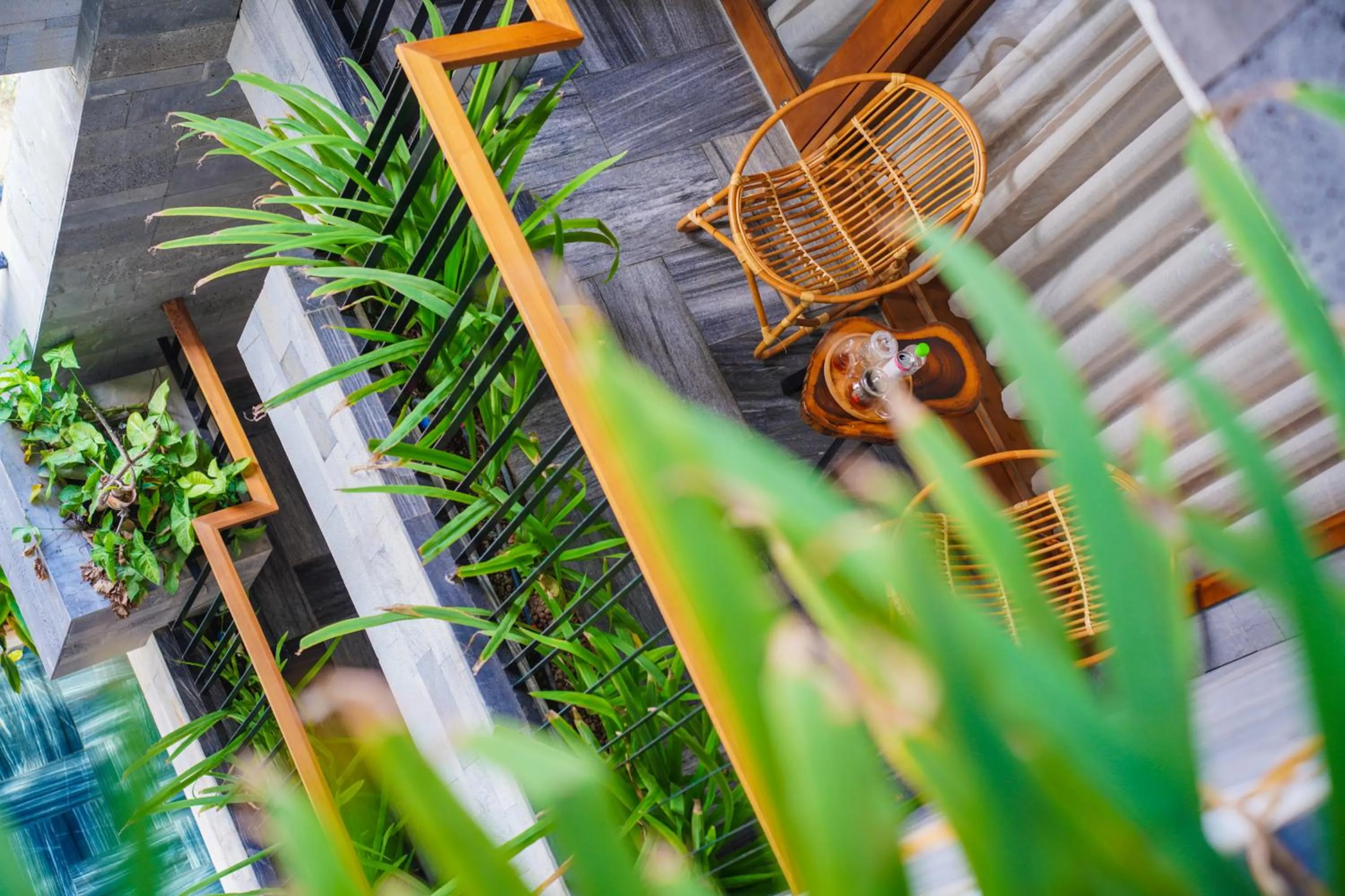 Balcony/Terrace in Bonny Boutique Hotel Da Nang