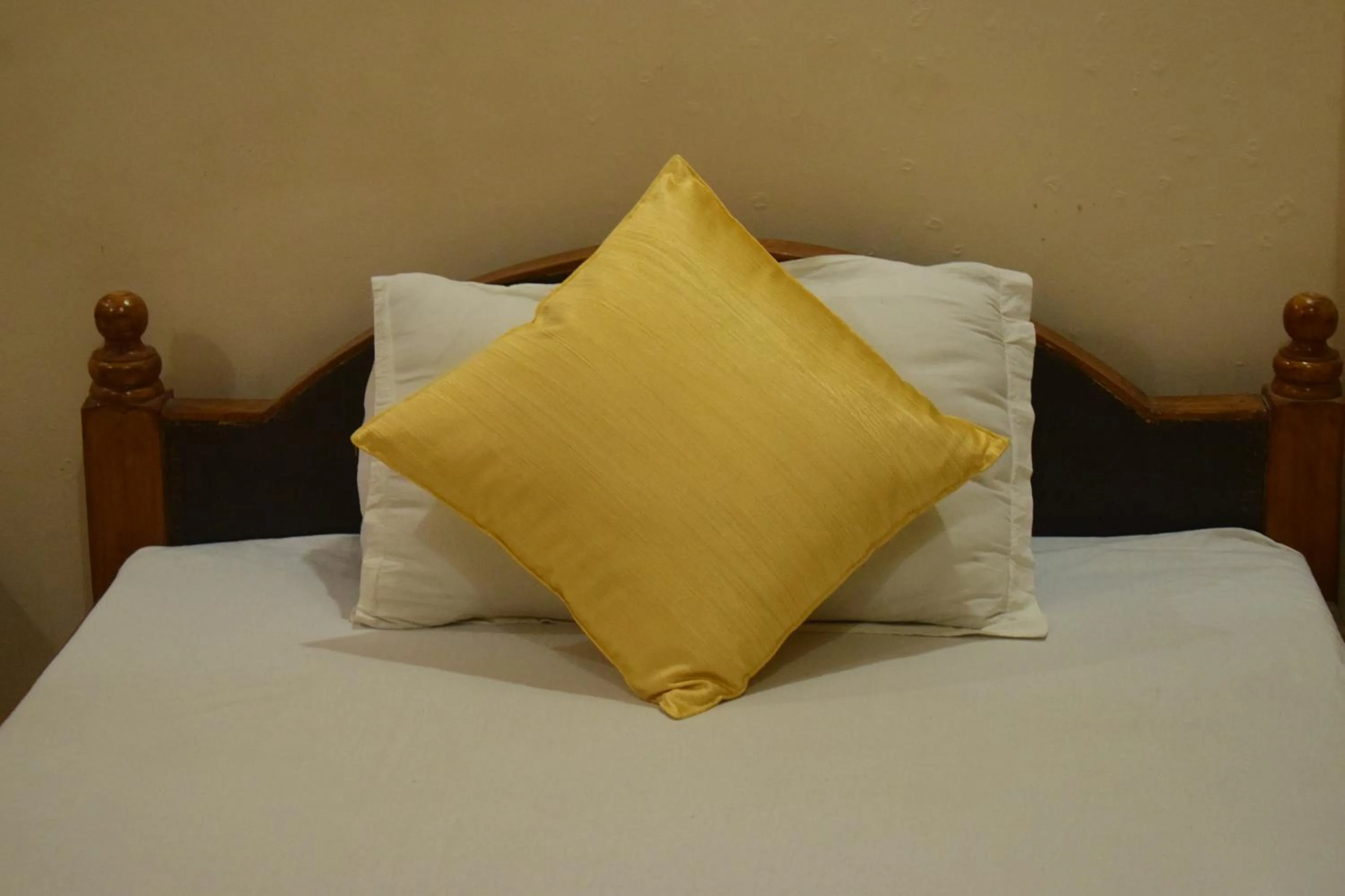 Bed in Hotel Shakuntla Palace