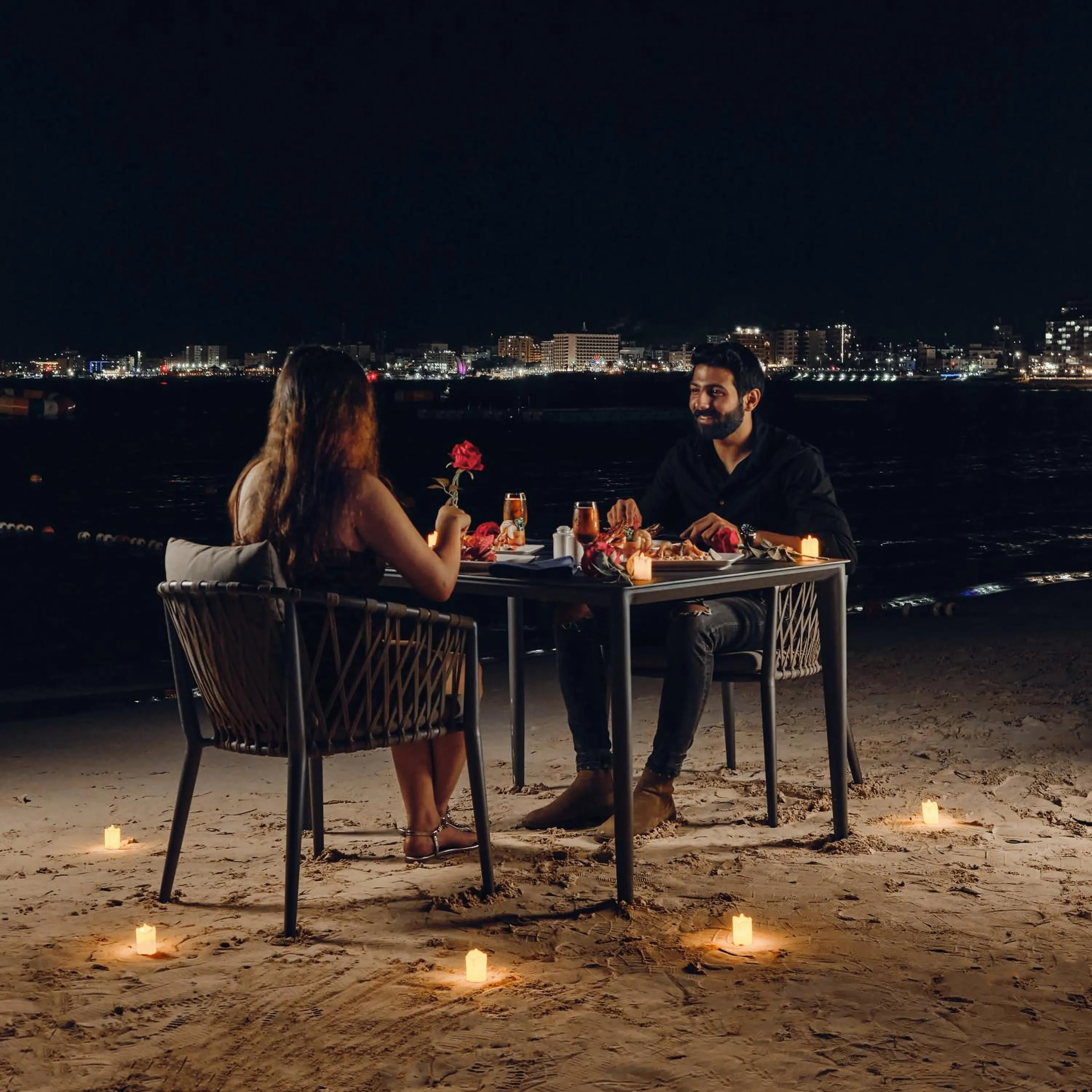 People in Triumph White Sands Hotel