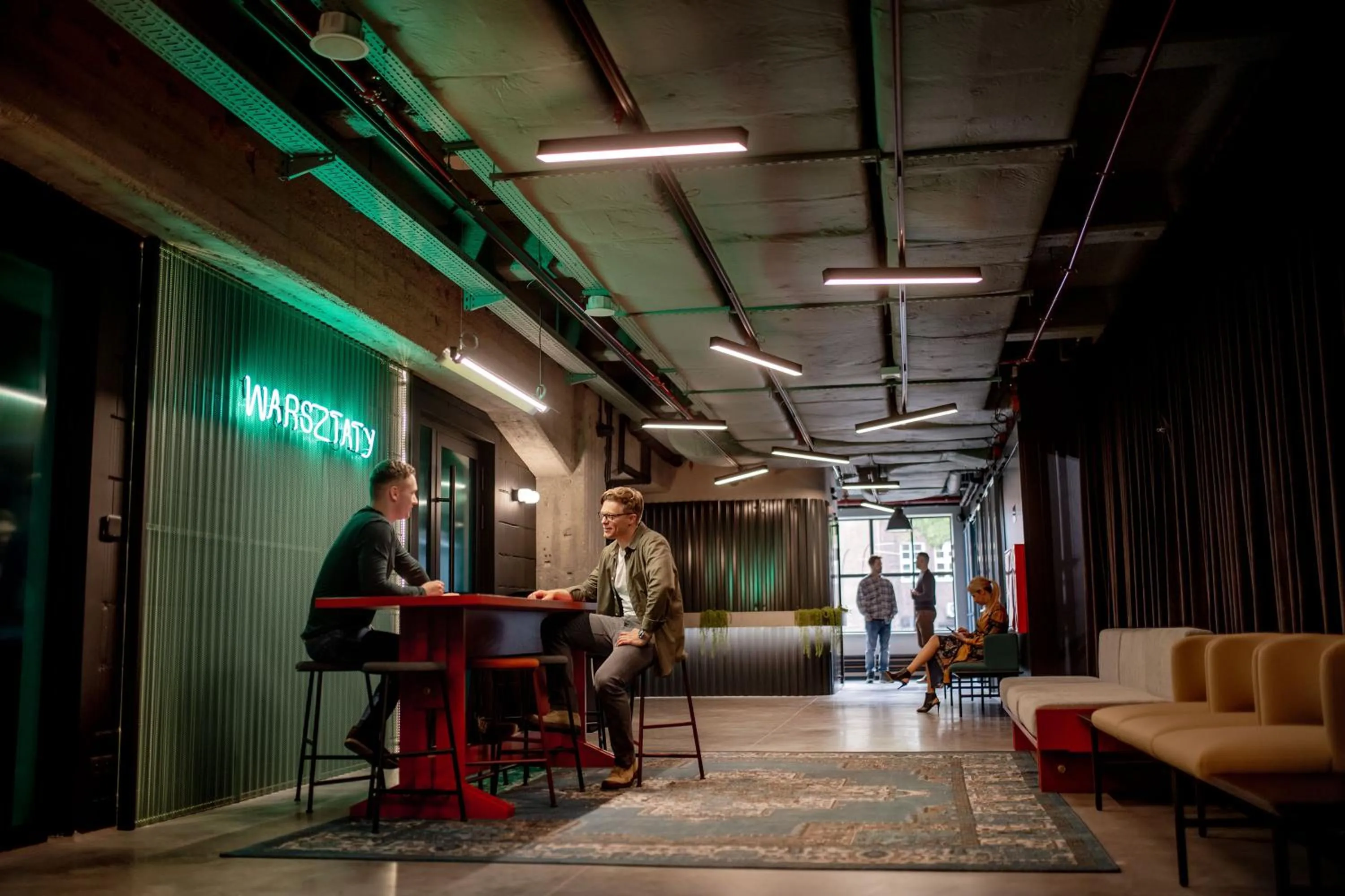 Seating area in MONTOWNIA Lofts & Experience