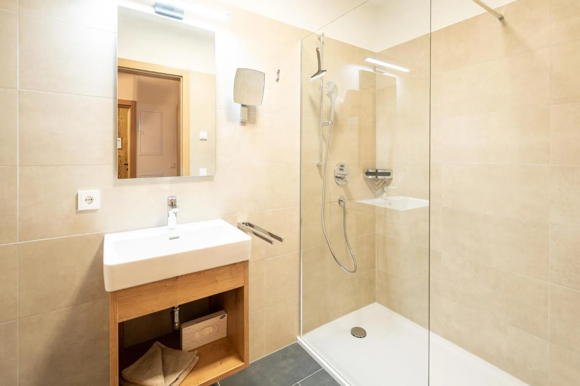 Bathroom in AlpenParks Wildbach Lodge Hochkönig