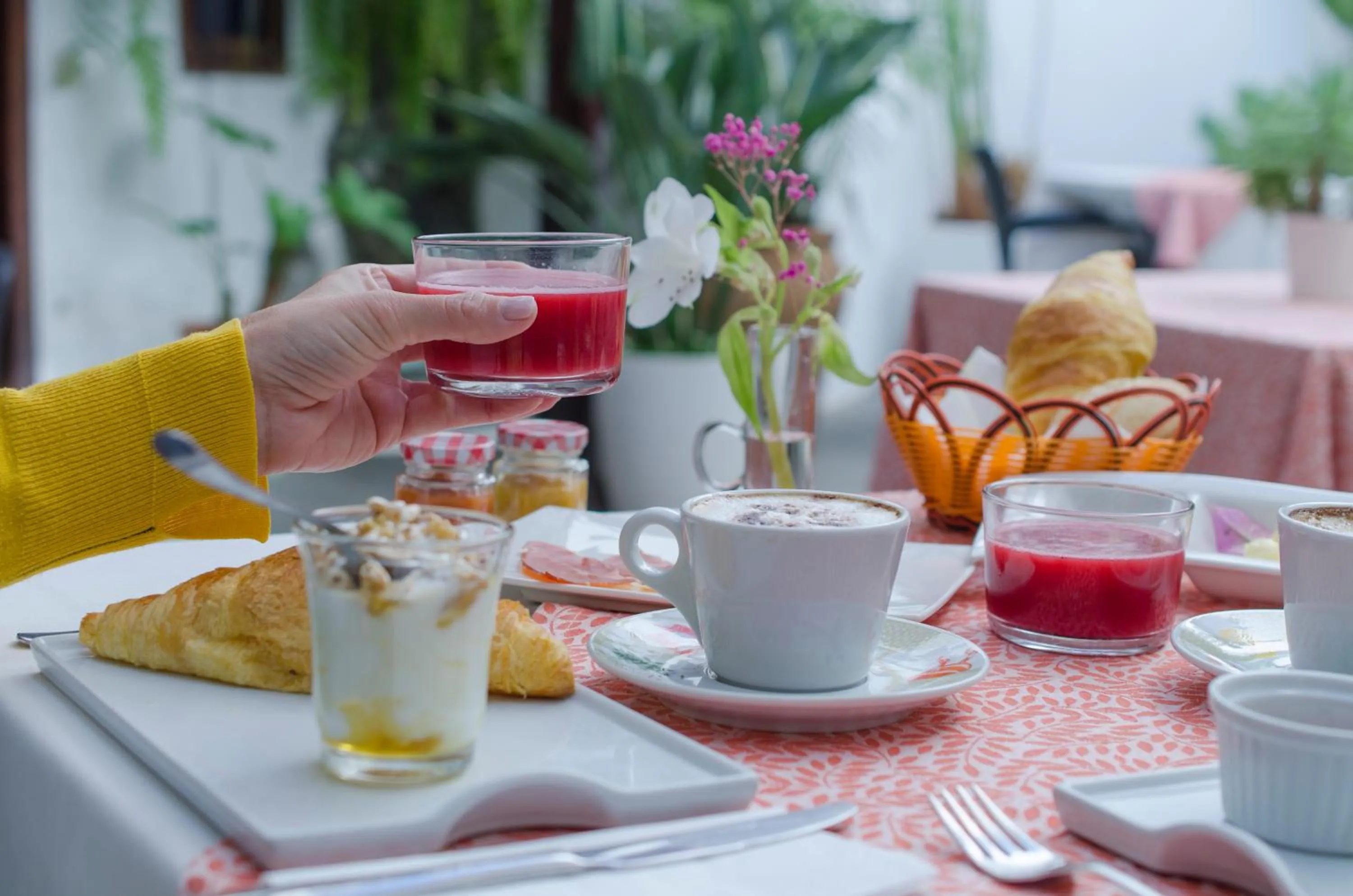 Patio in Hotel rural casona Santo Domingo