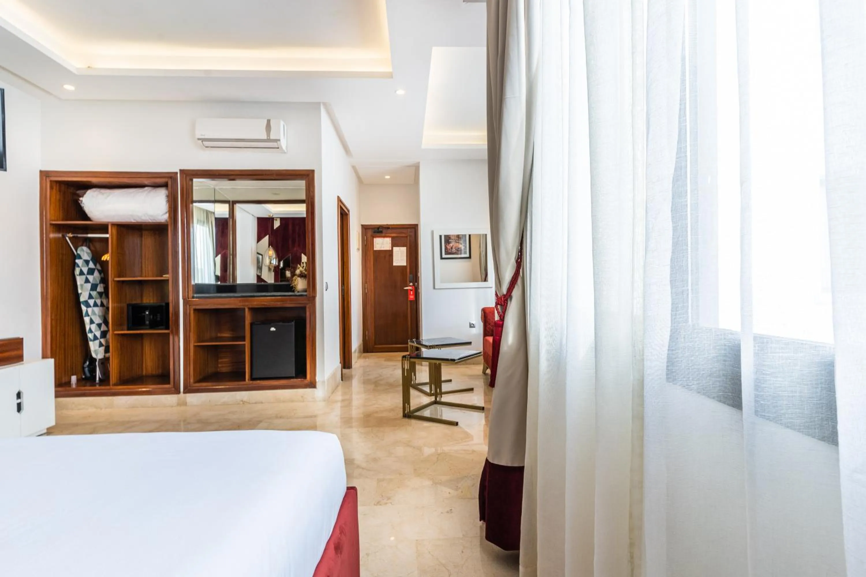 Living room, Bed in One Hotel Casablanca