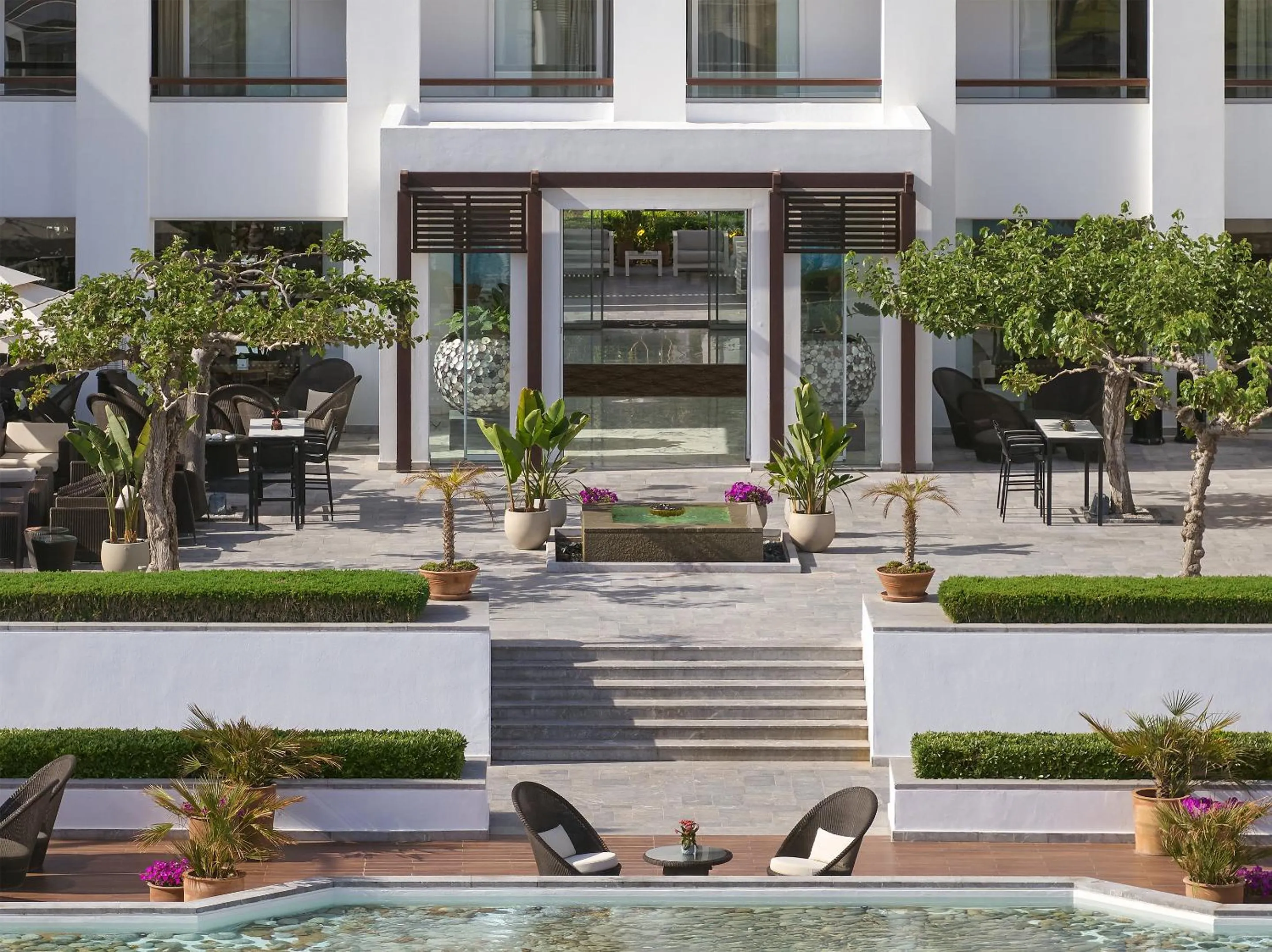 Facade/entrance in Grecotel Creta Palace