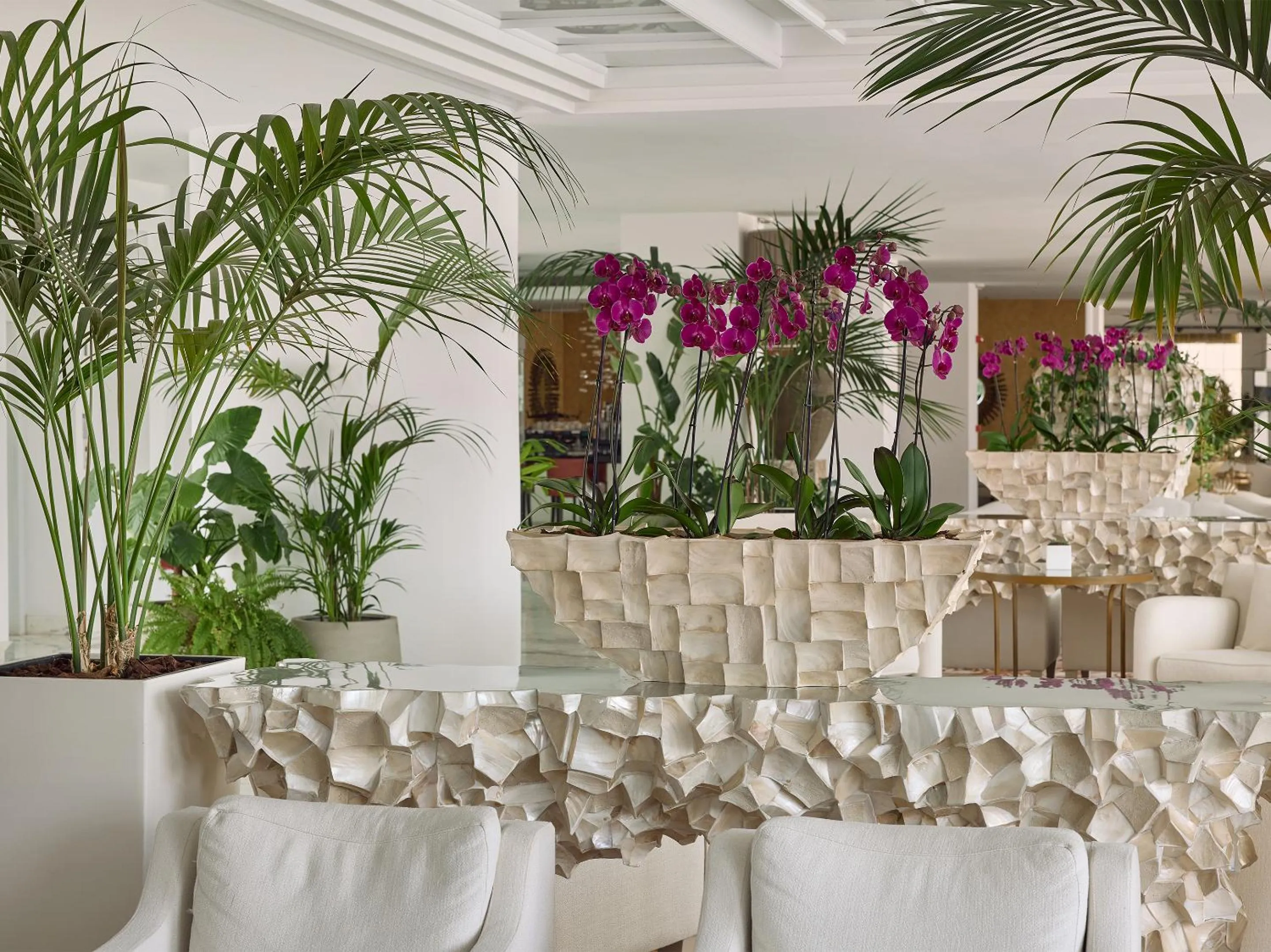 Lobby or reception in Grecotel Creta Palace