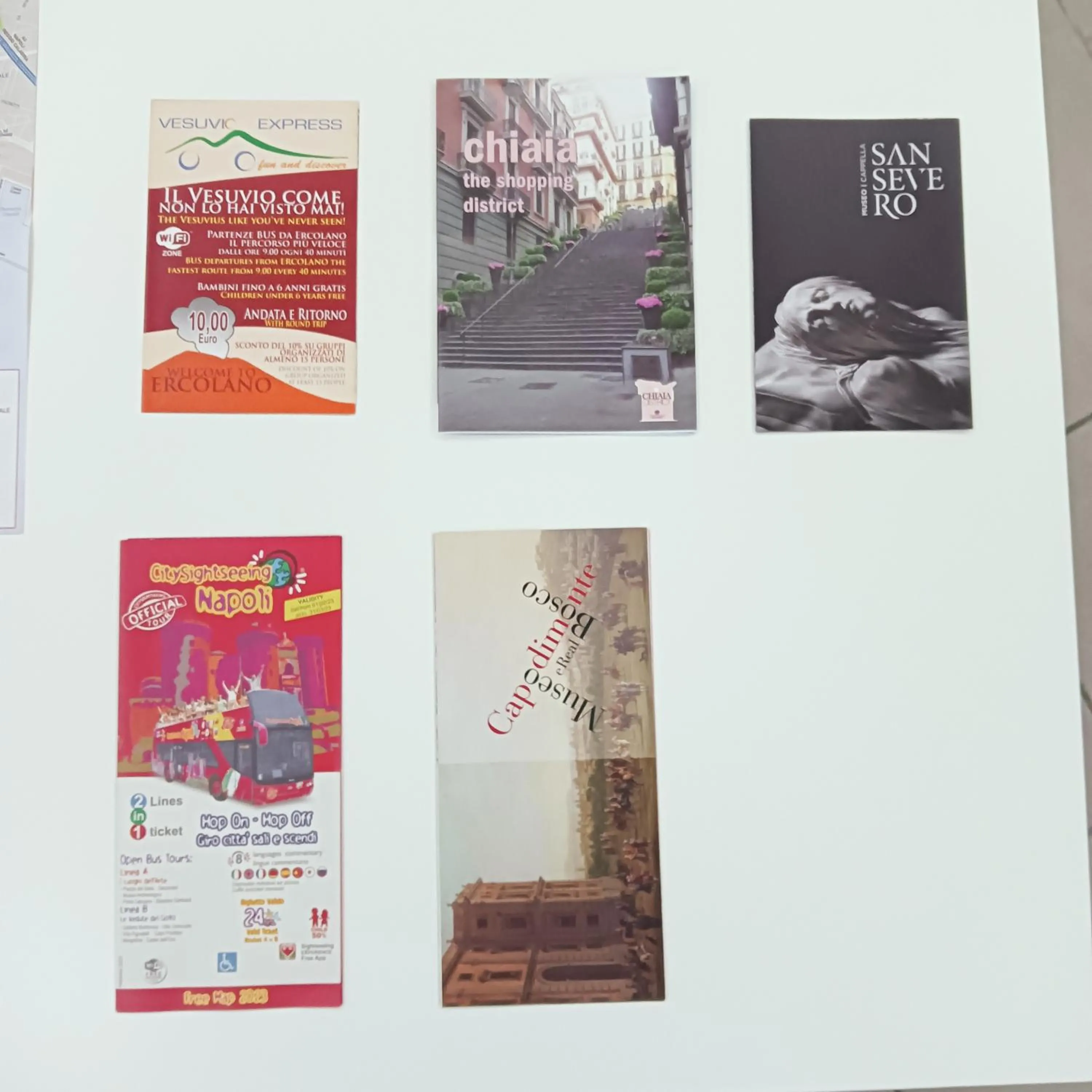 Text overlay in BORGO LORETO NAPLES