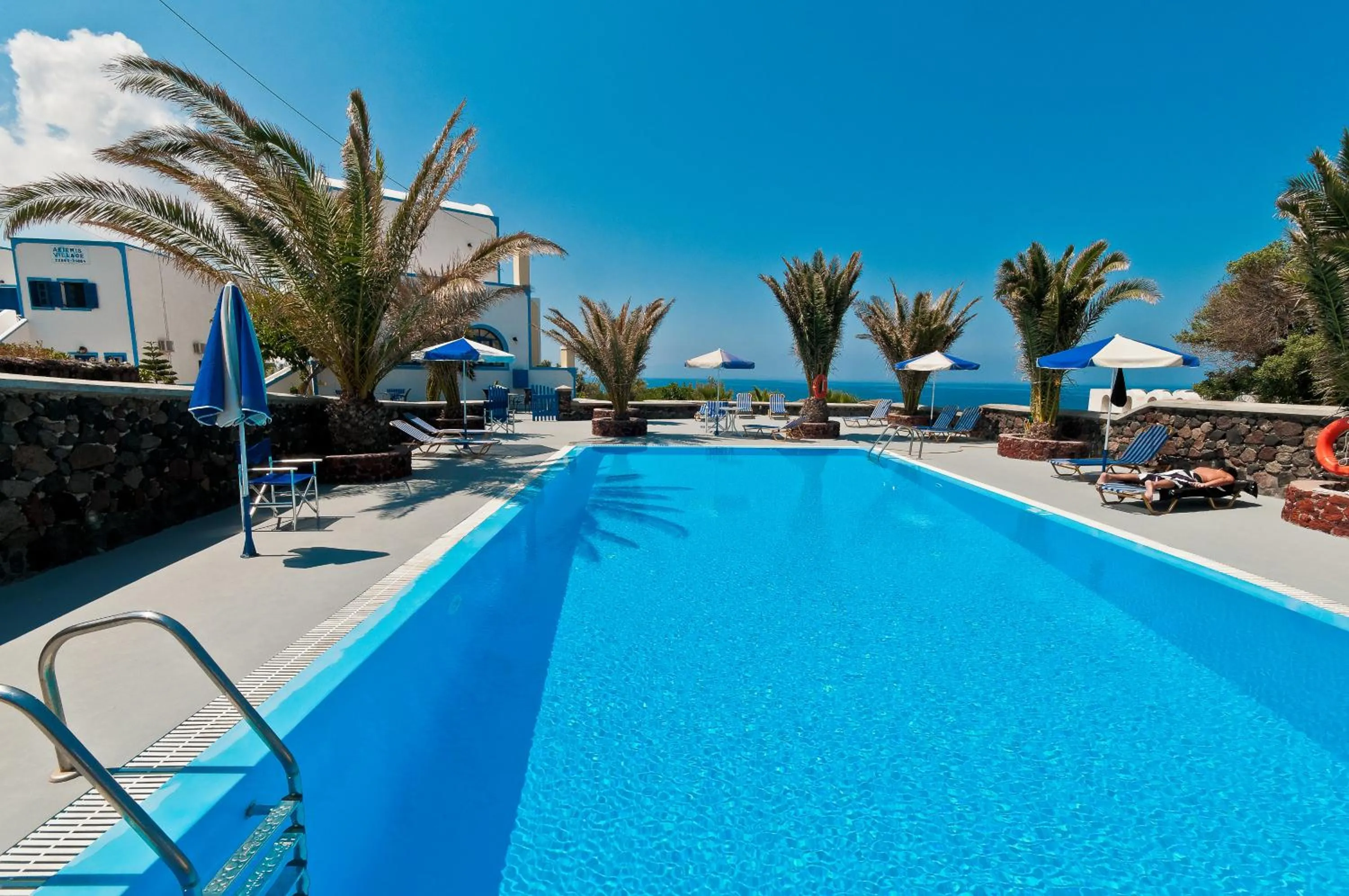 Swimming pool in Artemis Village