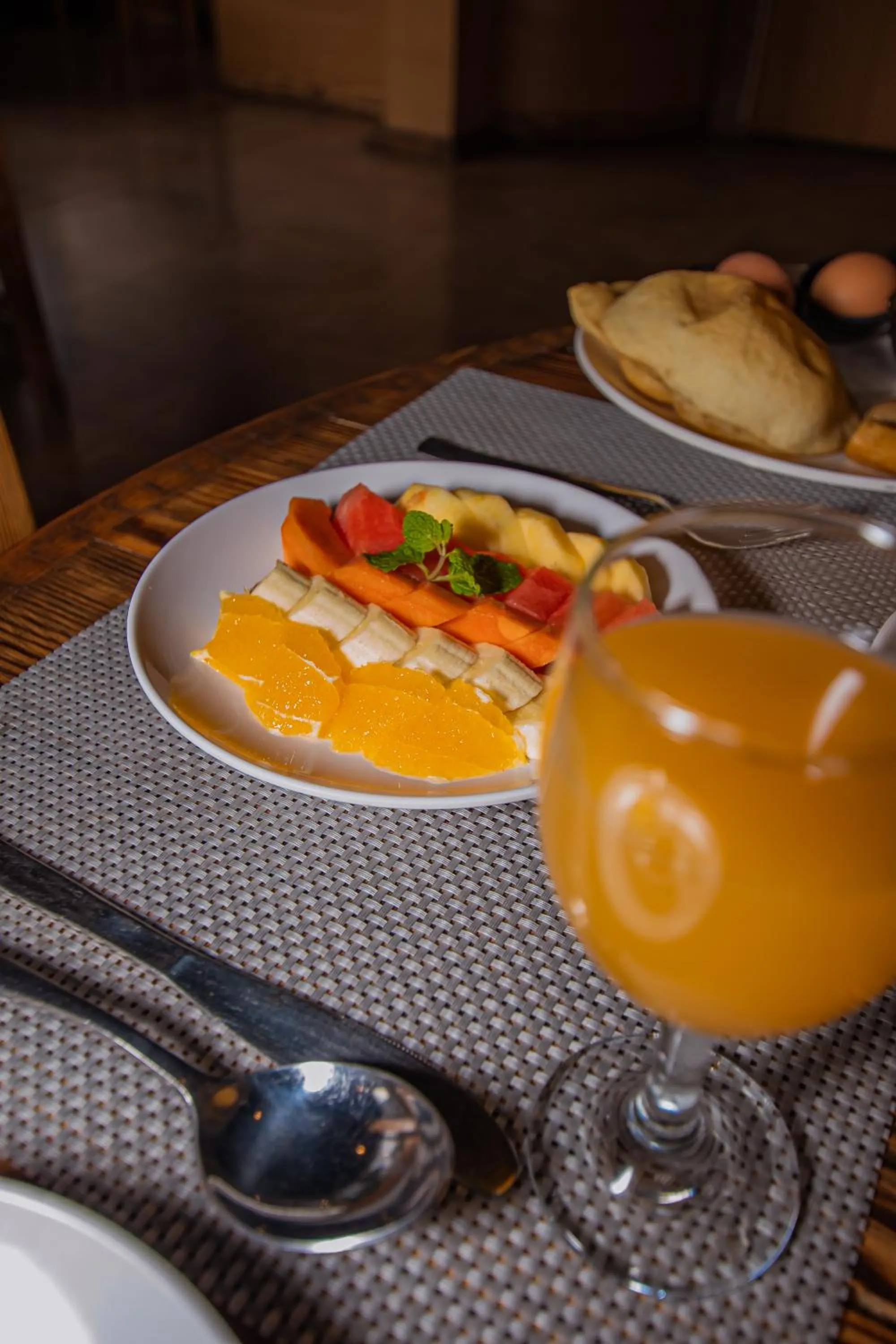 Breakfast in Majheri Resort and Spa