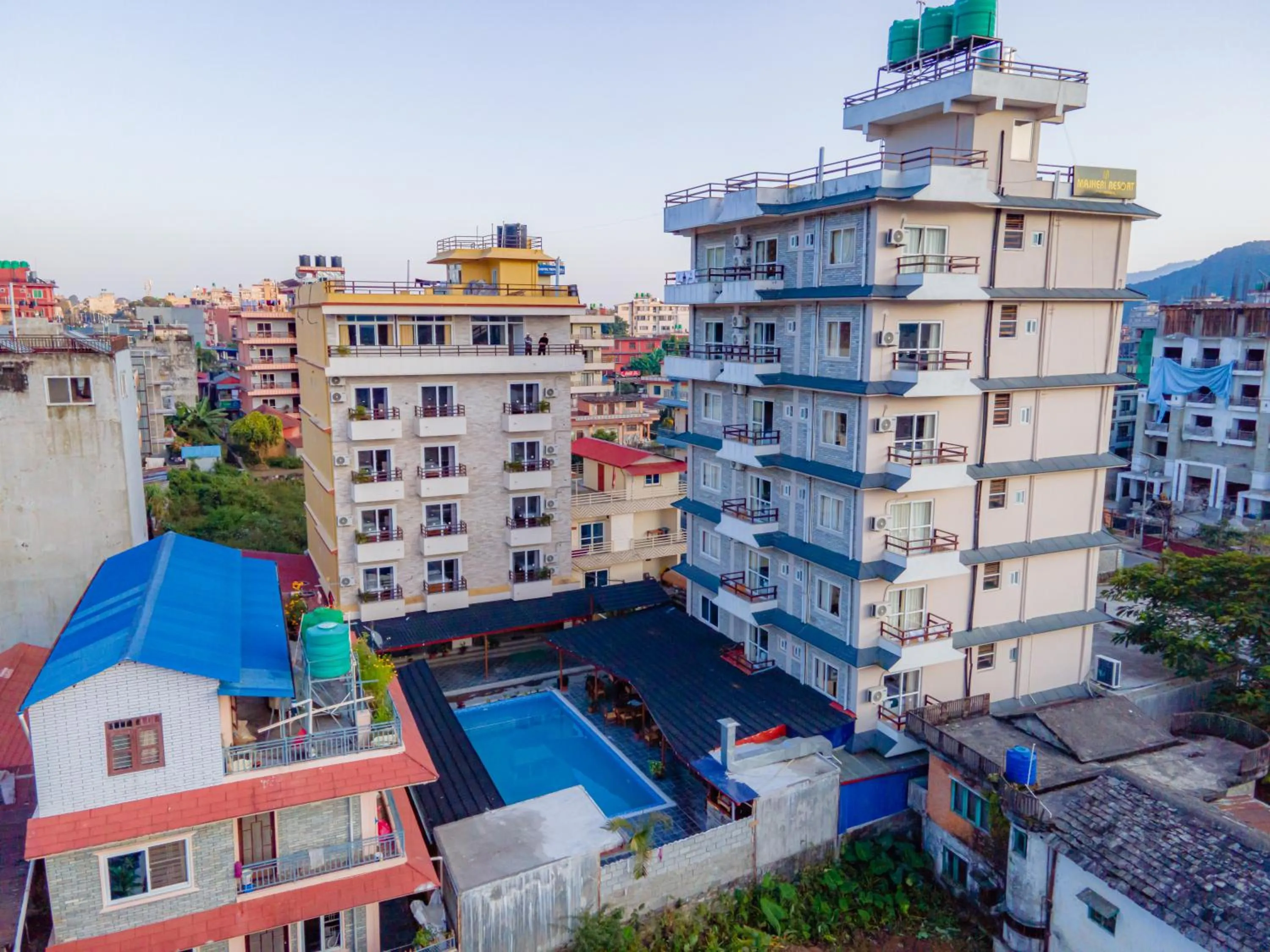 Property building in Majheri Resort and Spa