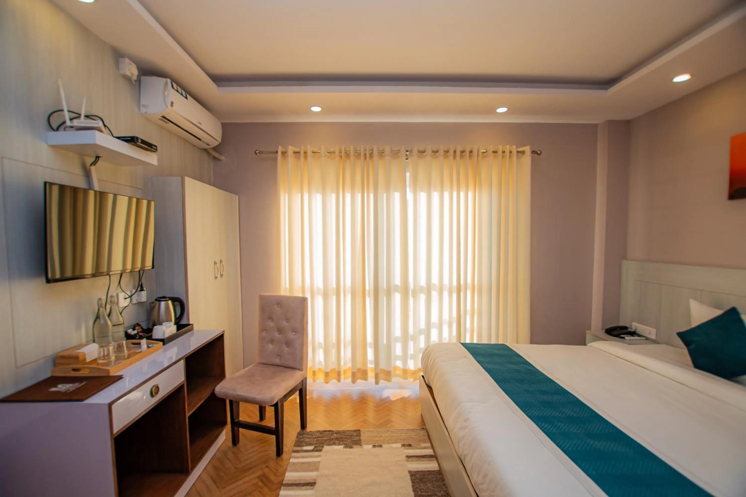 Bedroom, Bed in Majheri Resort and Spa