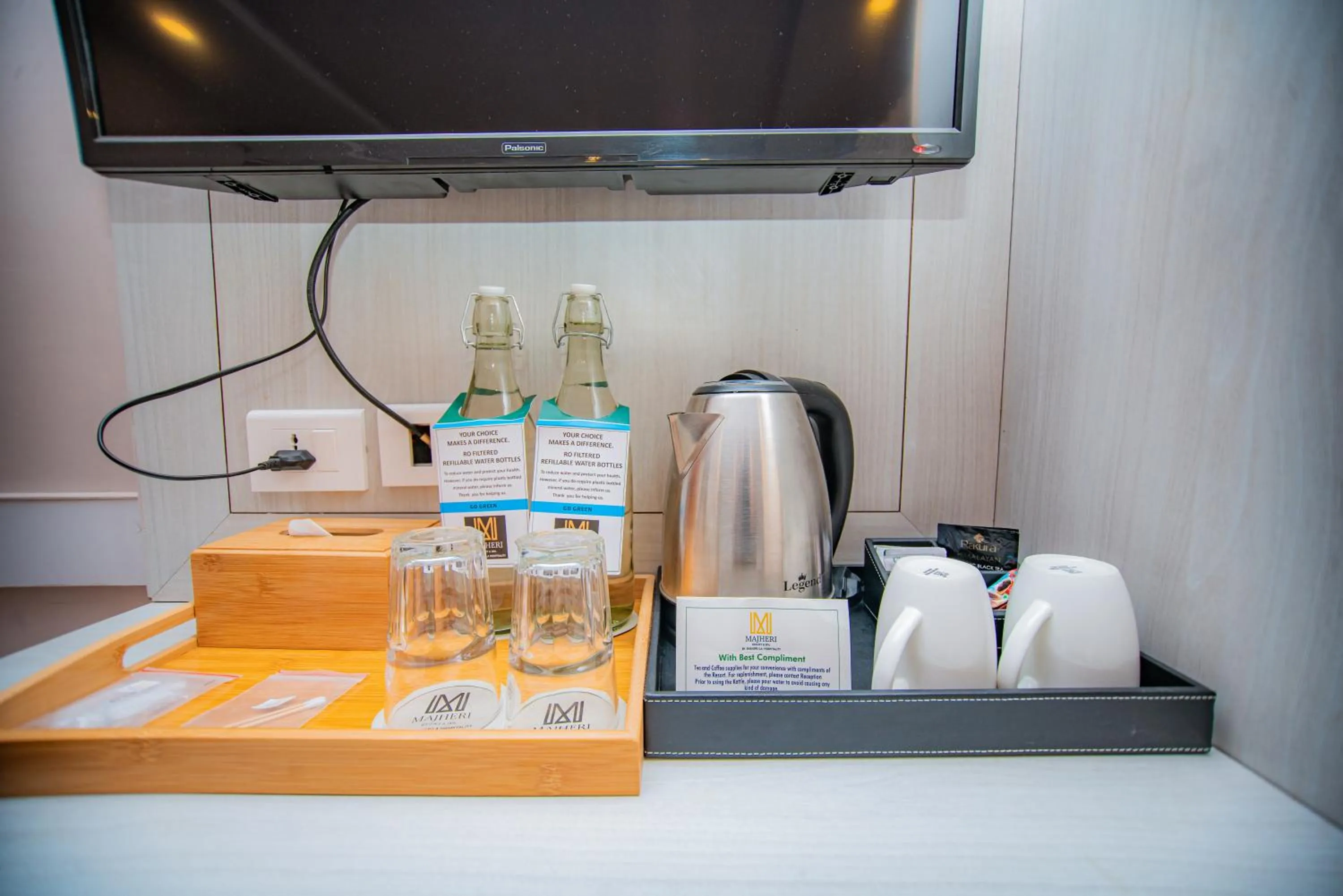 Coffee/tea facilities in Majheri Resort and Spa