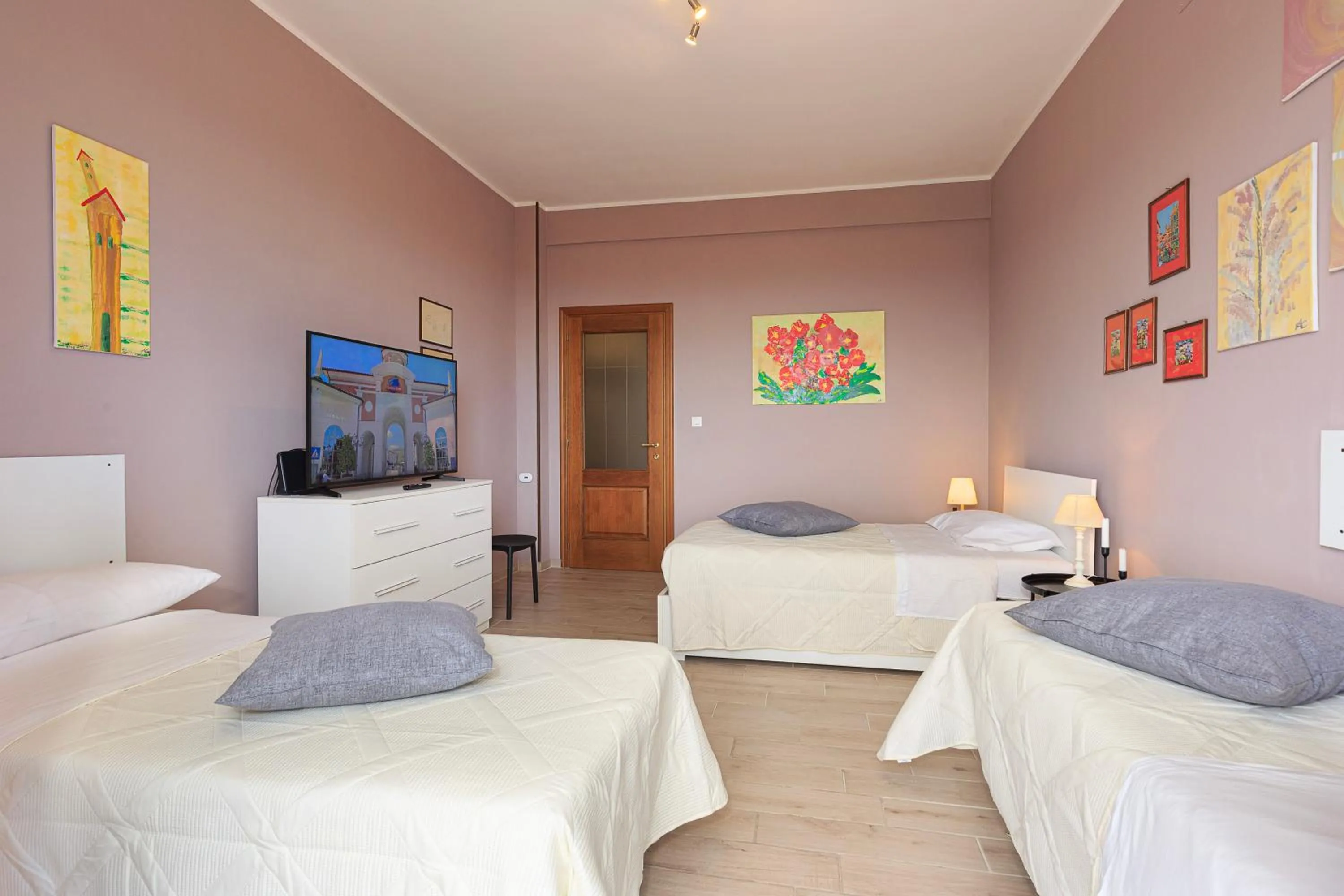 Bed in Appartamento Dante