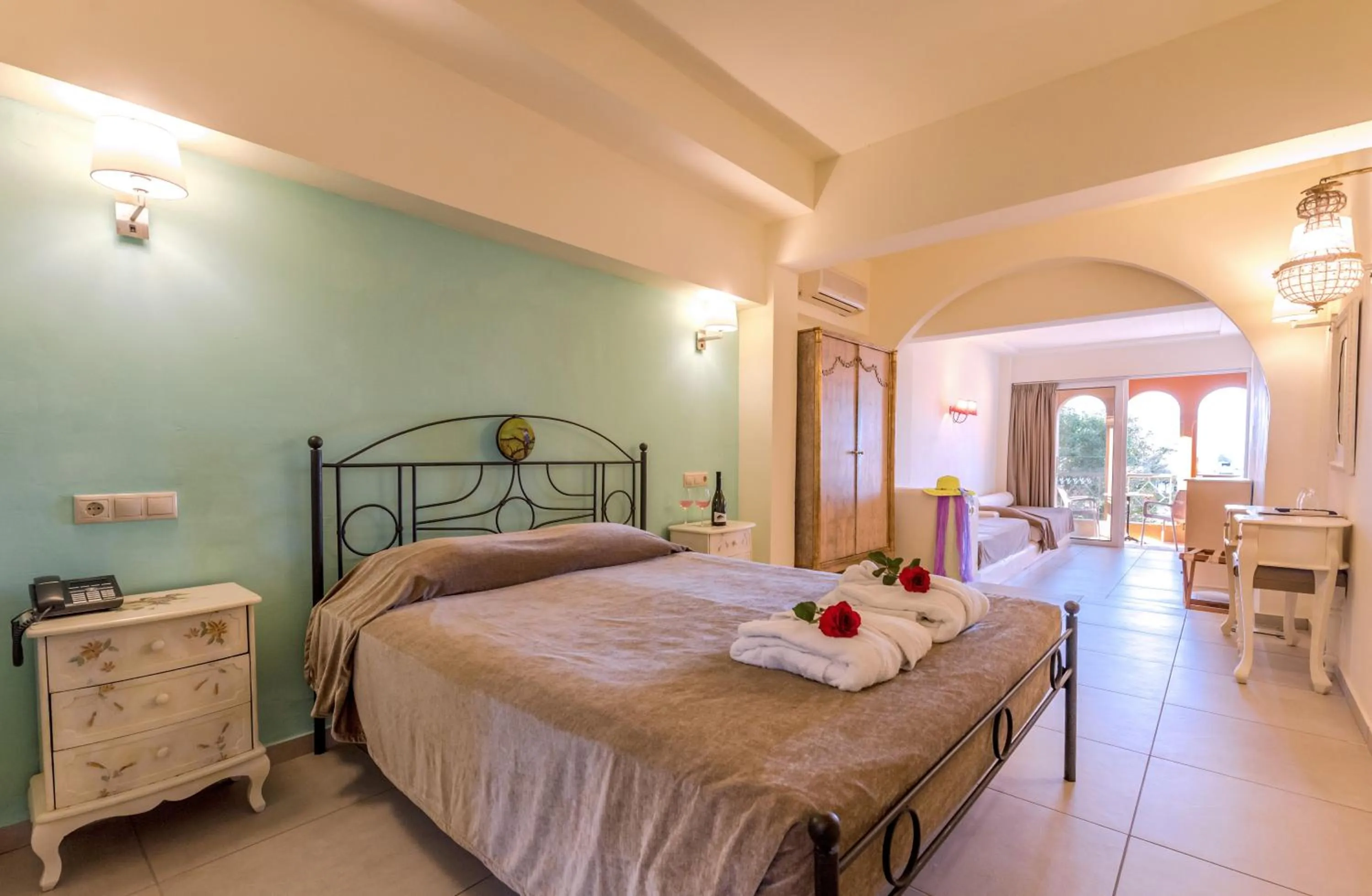 Photo of the whole room, Bed in Orpheas Resort Hotel (Adults Only)