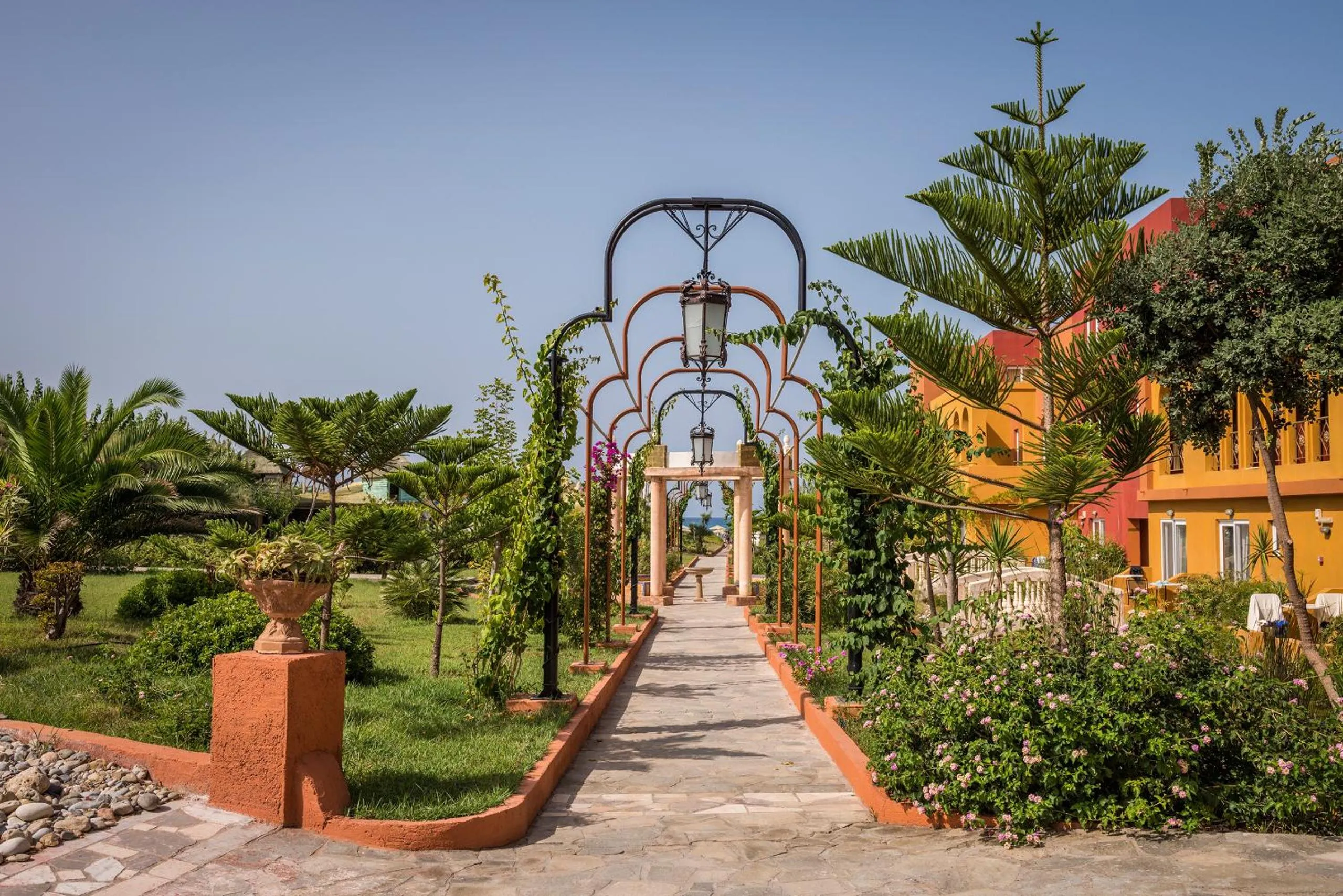 Garden in Orpheas Resort Hotel (Adults Only)