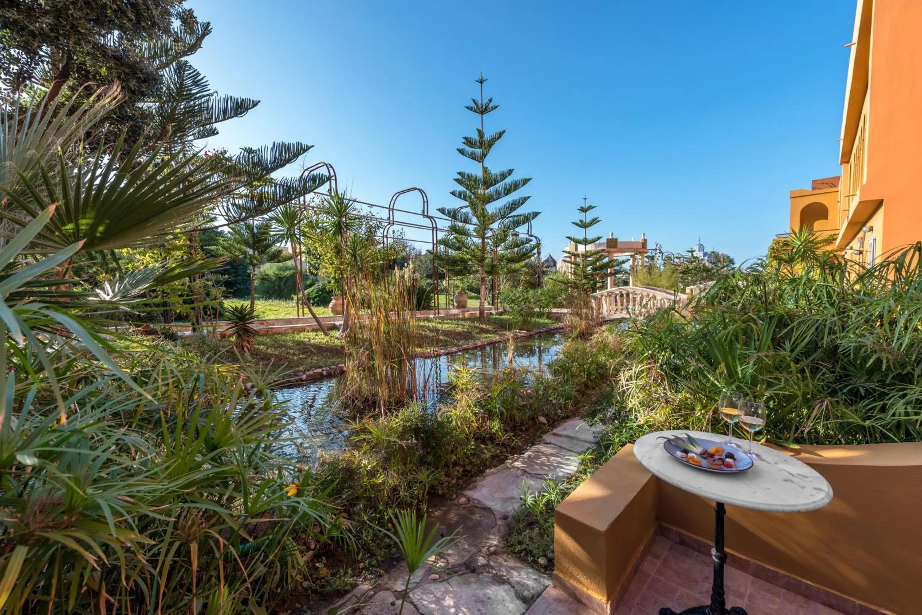 Garden in Orpheas Resort Hotel (Adults Only)