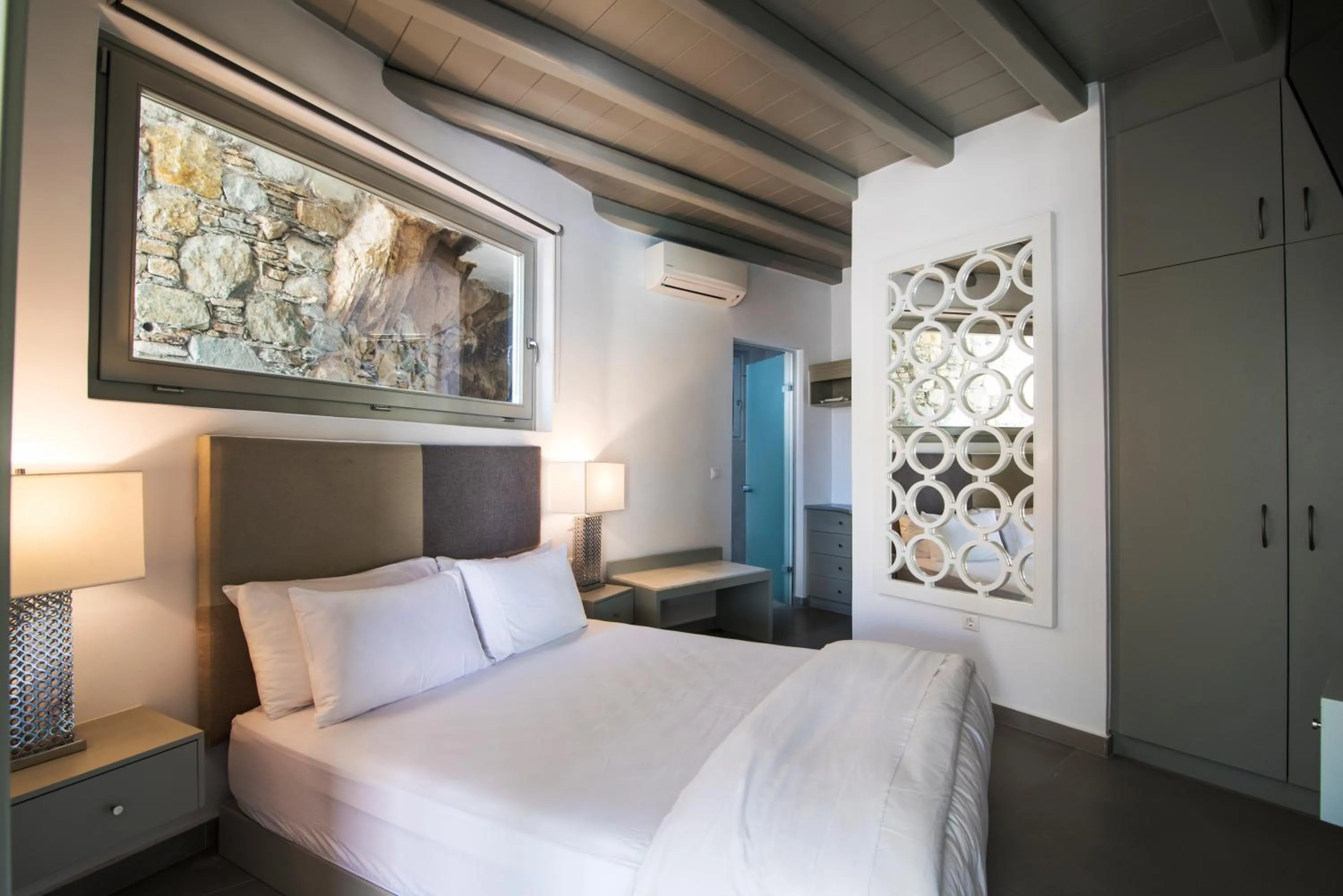 Bed in Greco Philia Hotel Boutique