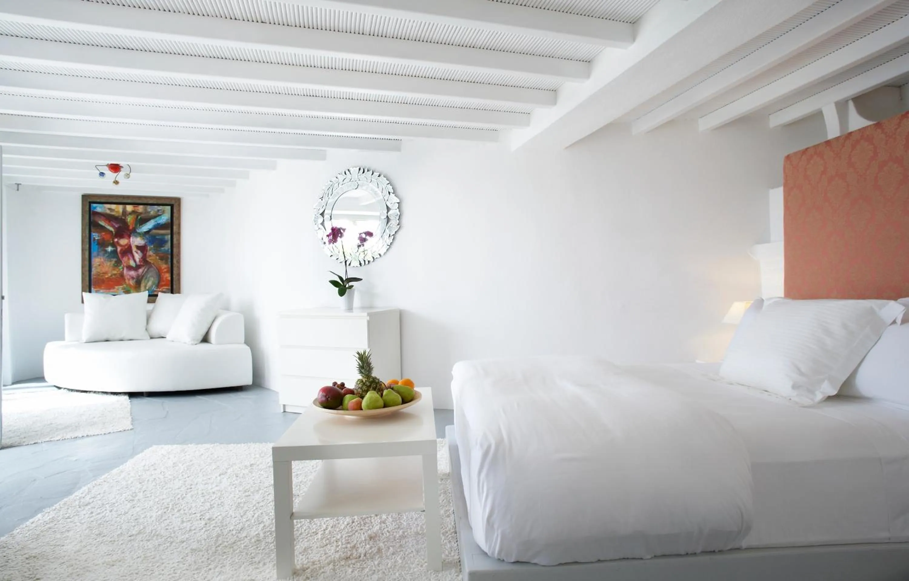 Bed in Greco Philia Hotel Boutique